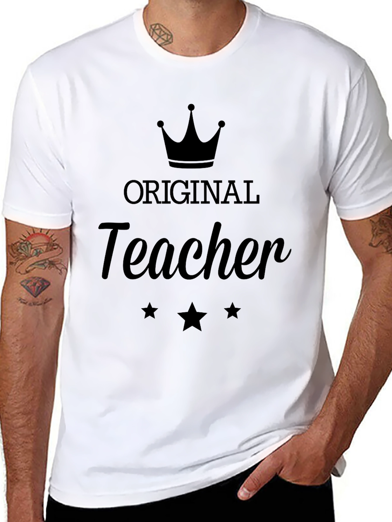 Original Teacher Graphic T-Shirt