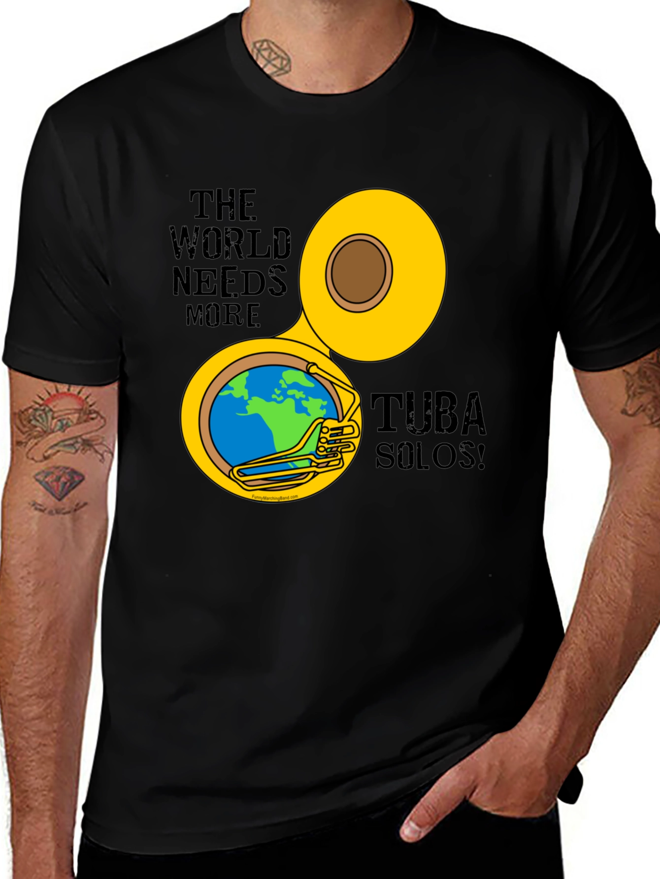 Tuba Solos Graphic T-Shirt