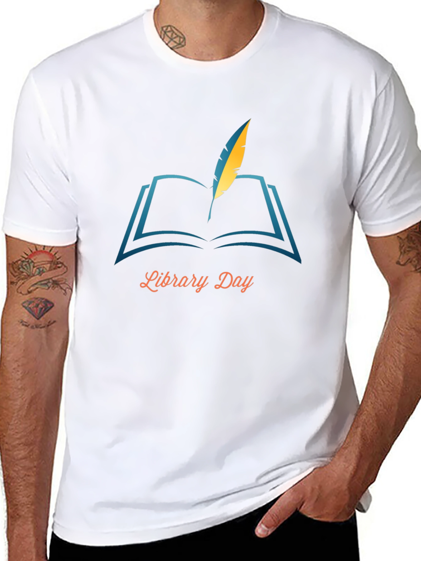 Library Day Graphic T-Shirt
