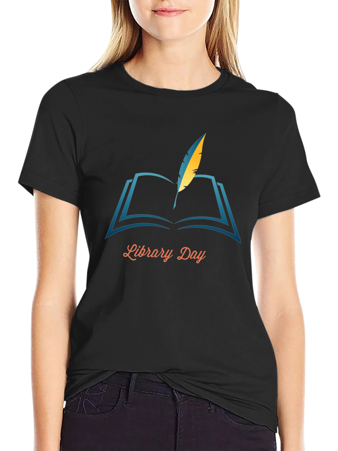 Library Day Graphic T-Shirt