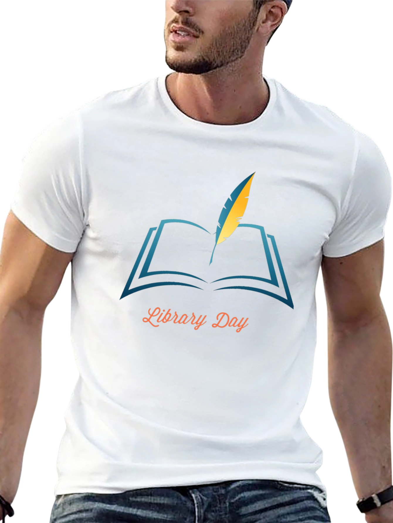 Library Day Graphic T-Shirt
