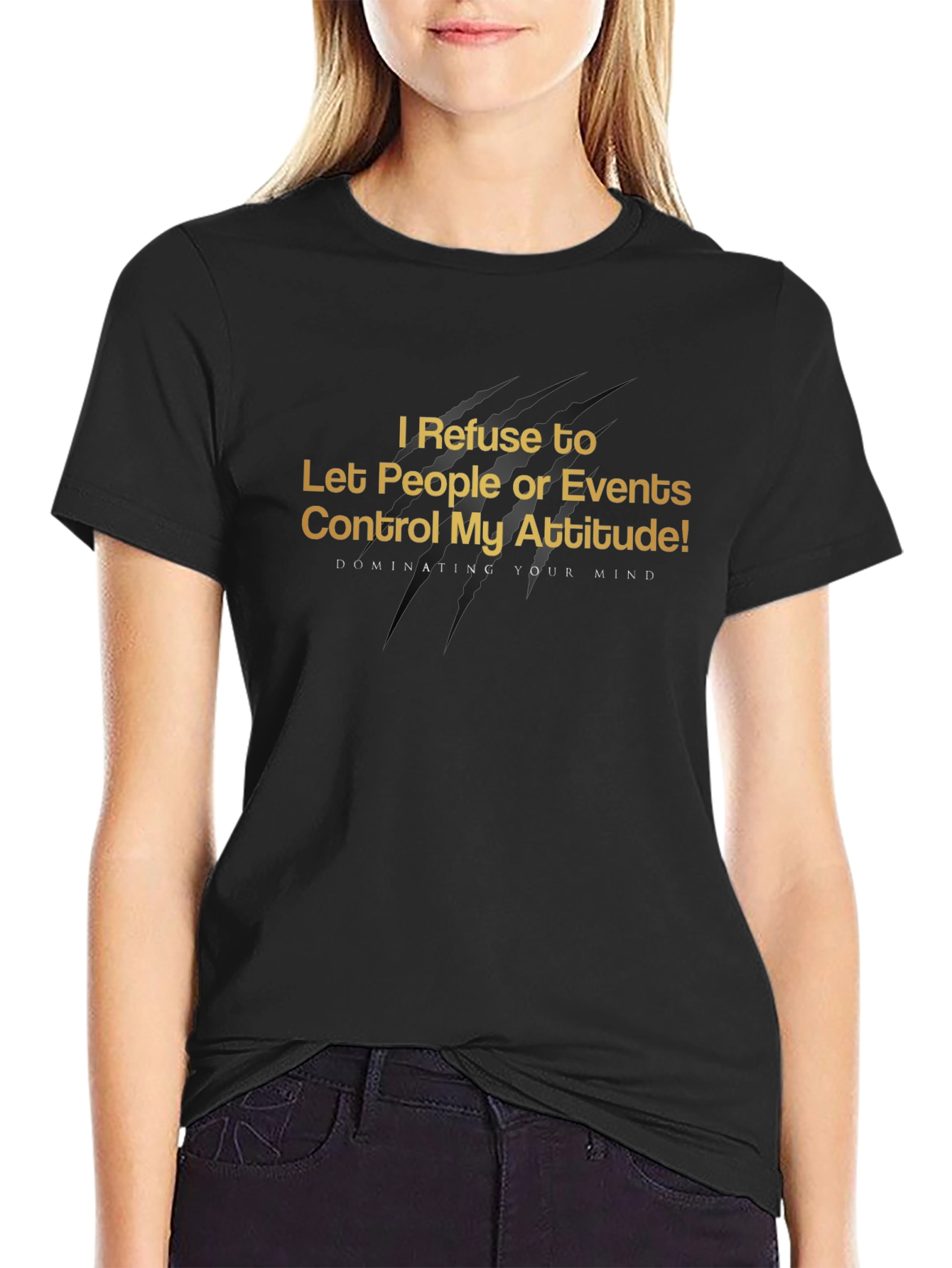 Inspirational Graphic Tee - Dominate Your Mind