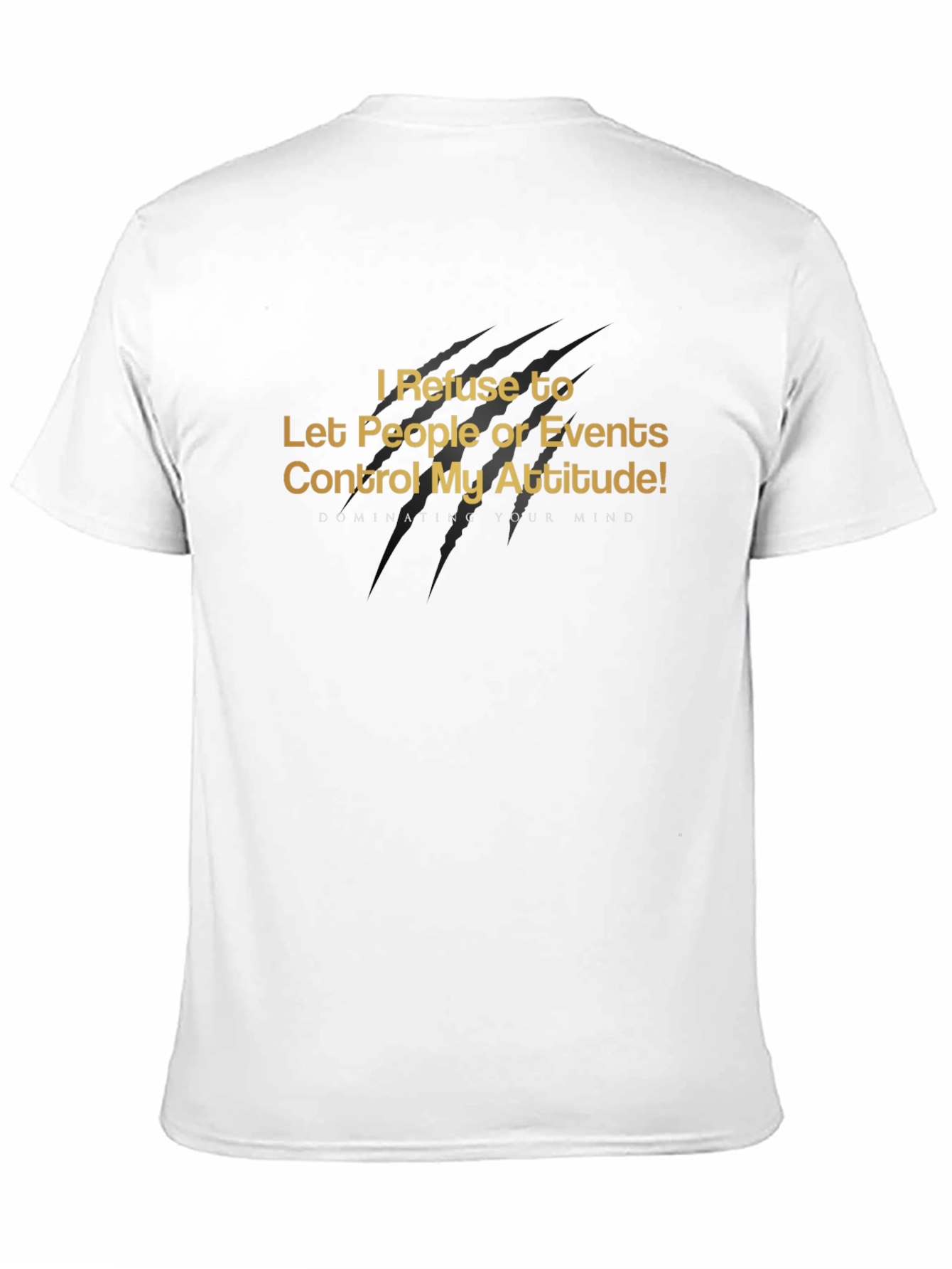 Inspirational Graphic Tee - Dominate Your Mind