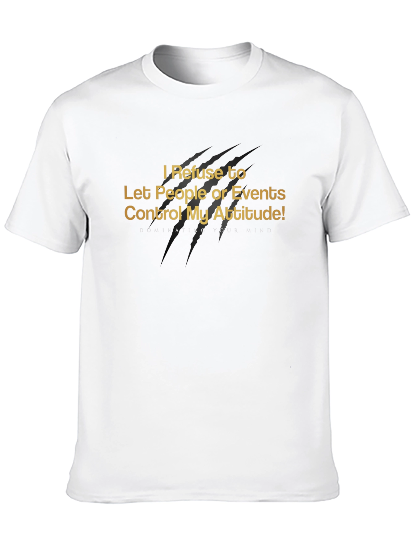 Inspirational Graphic Tee - Dominate Your Mind