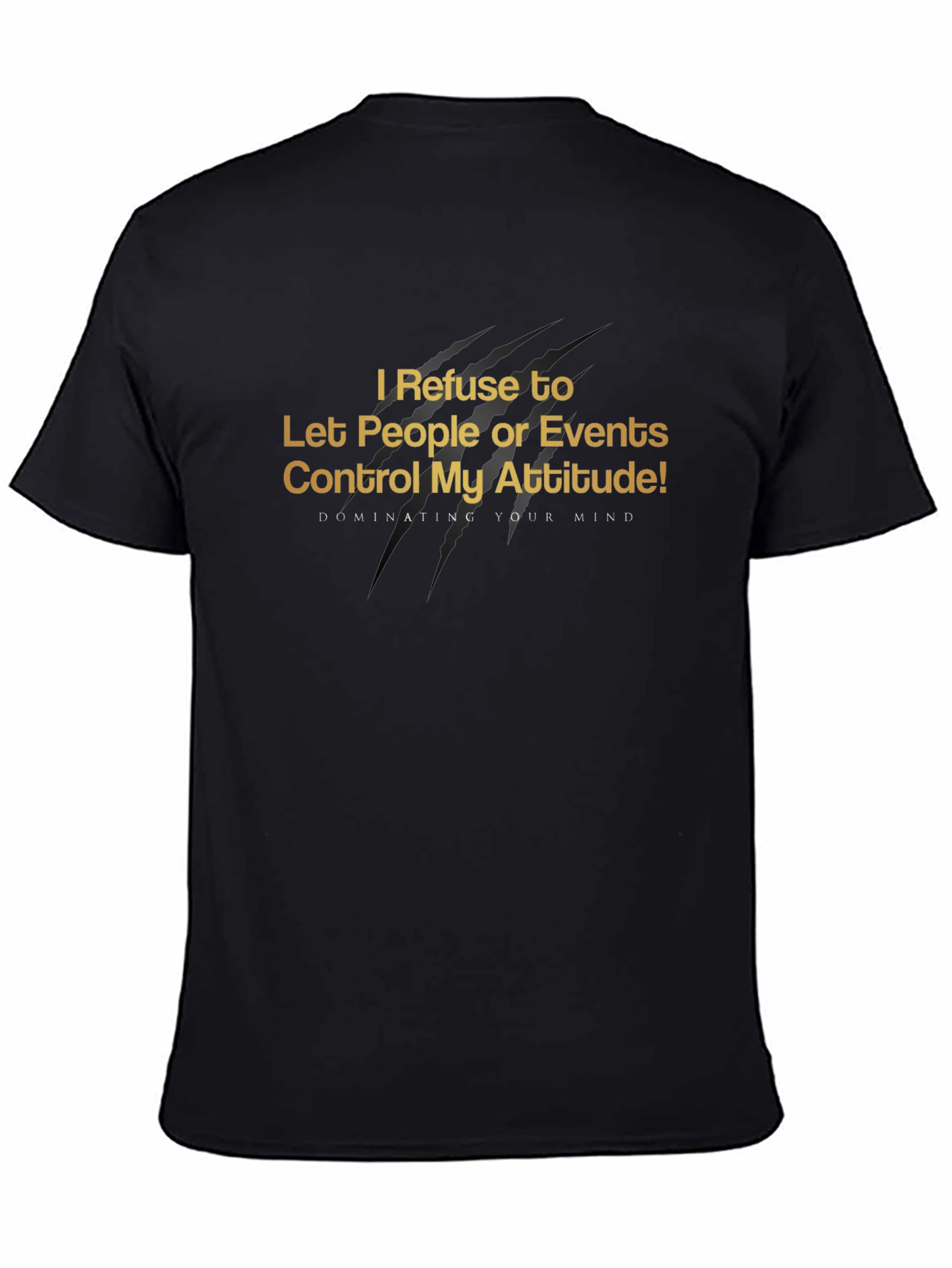Inspirational Graphic Tee - Dominate Your Mind