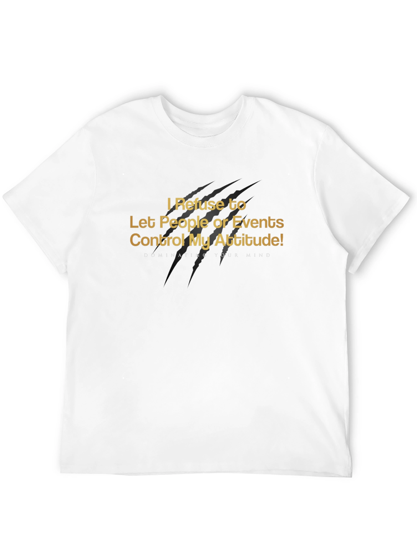 Inspirational Graphic Tee - Dominate Your Mind