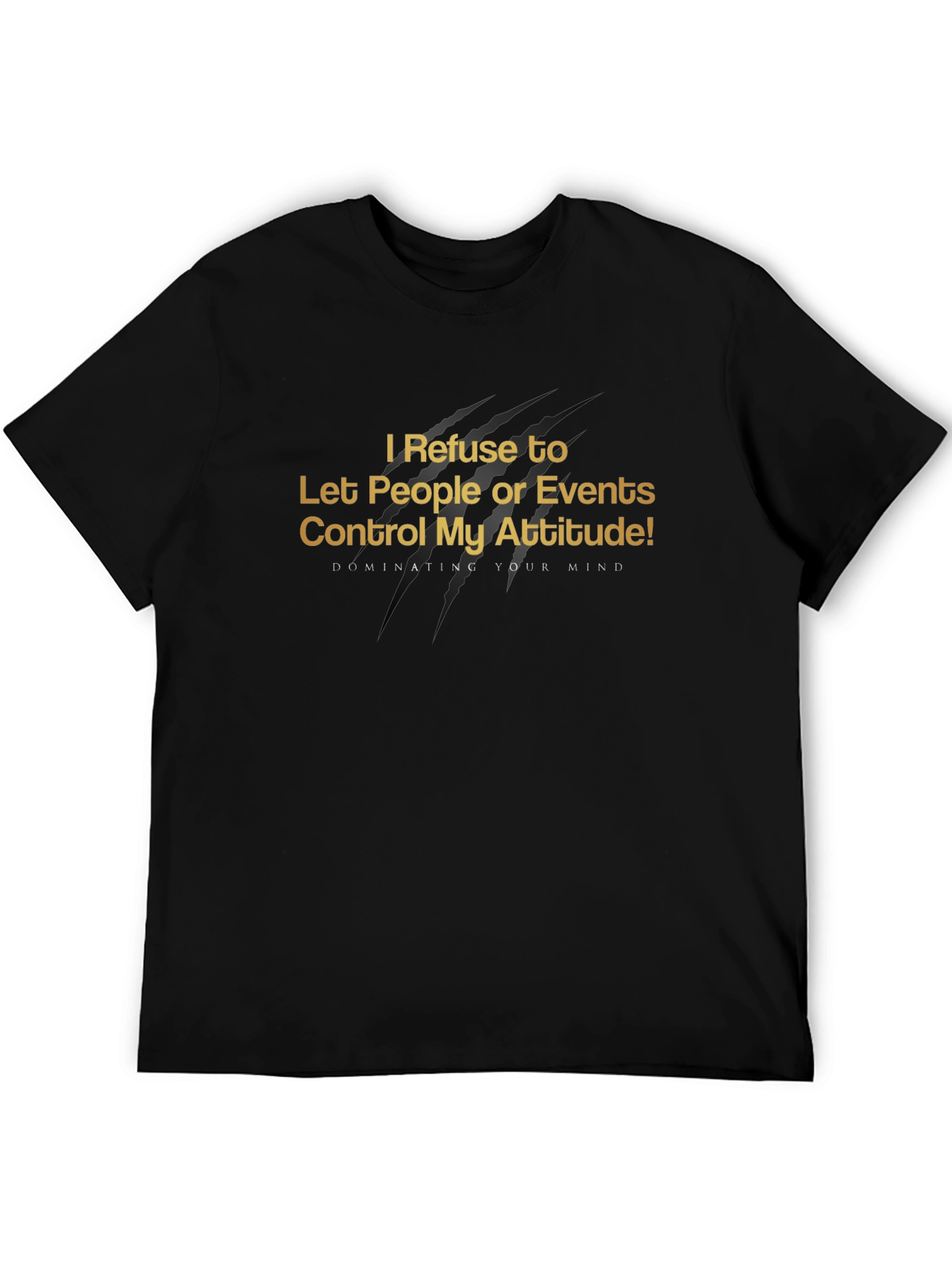 Inspirational Graphic Tee - Dominate Your Mind