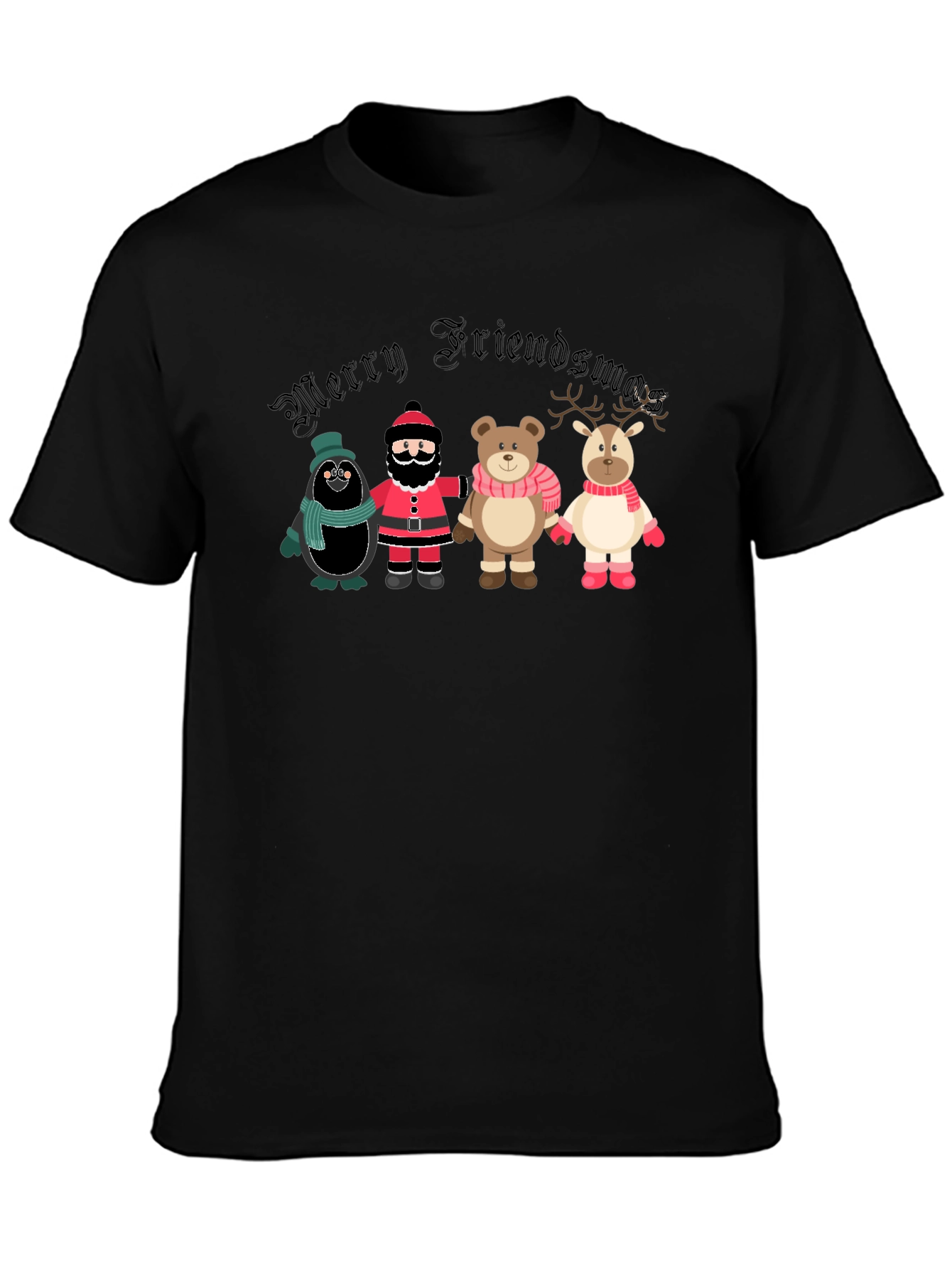 Merry Friendsmas Graphic T-Shirt
