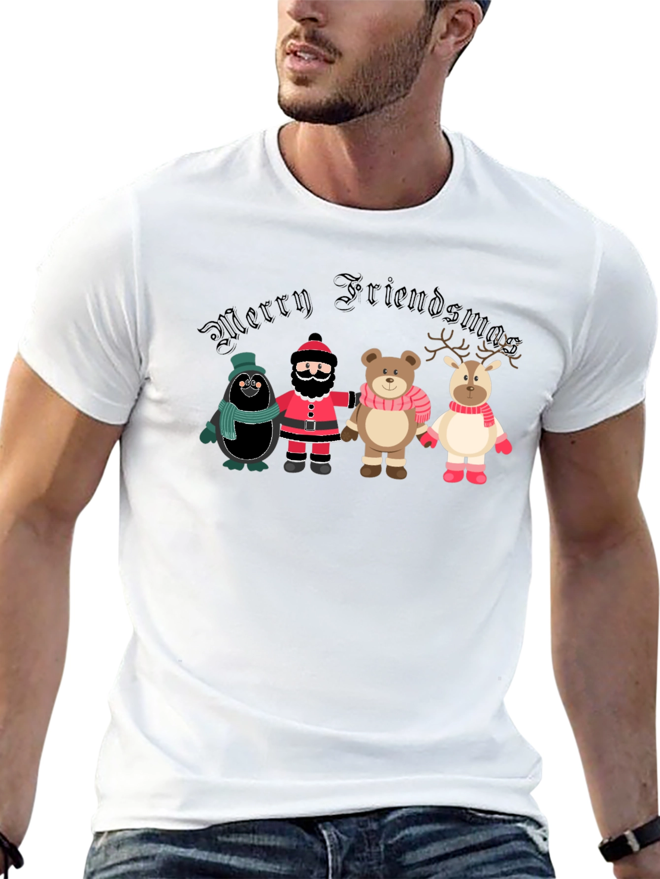 Merry Friendsmas Graphic T-Shirt