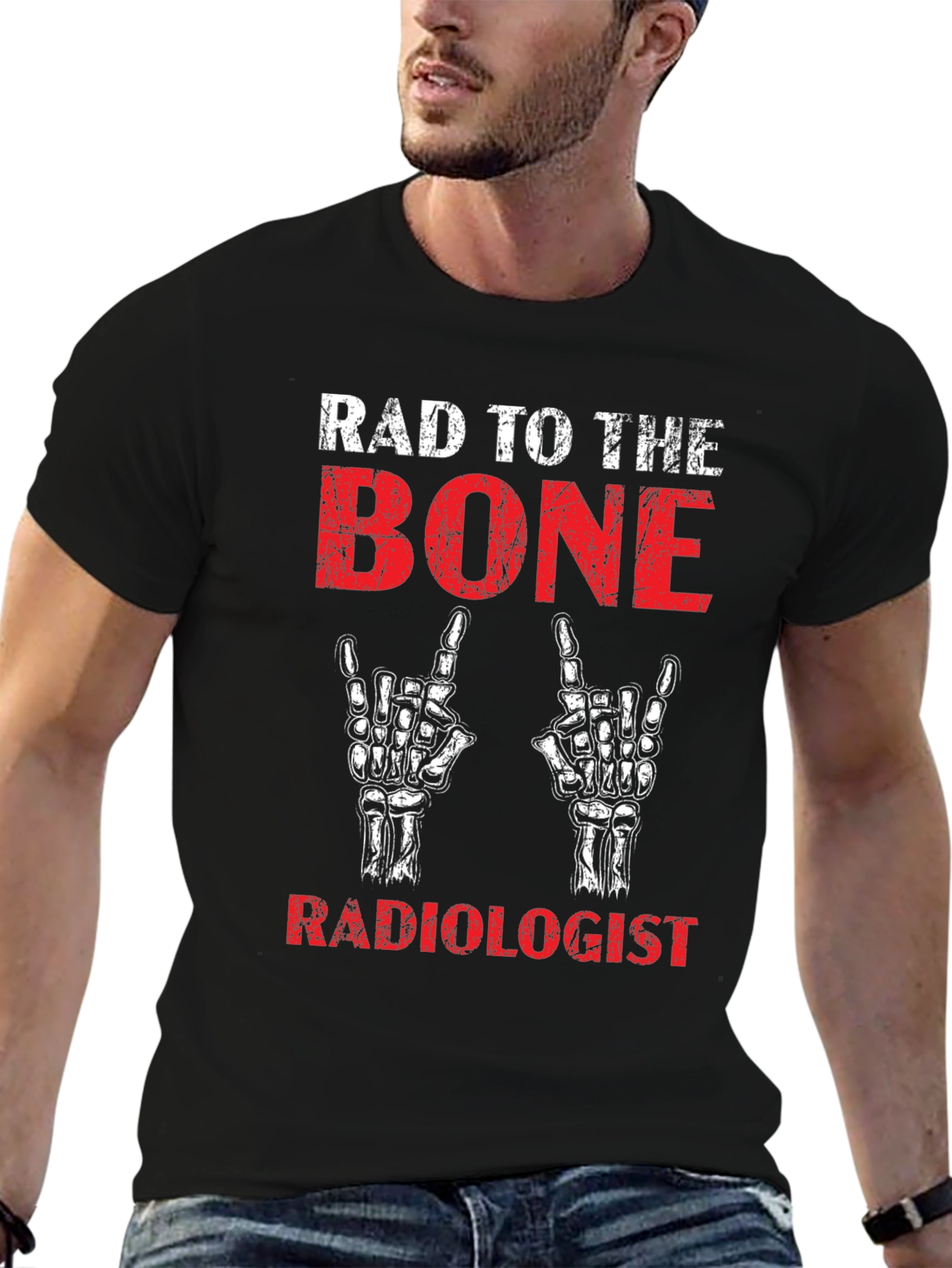 Rad Radiologist T-Shirt - Bone Design
