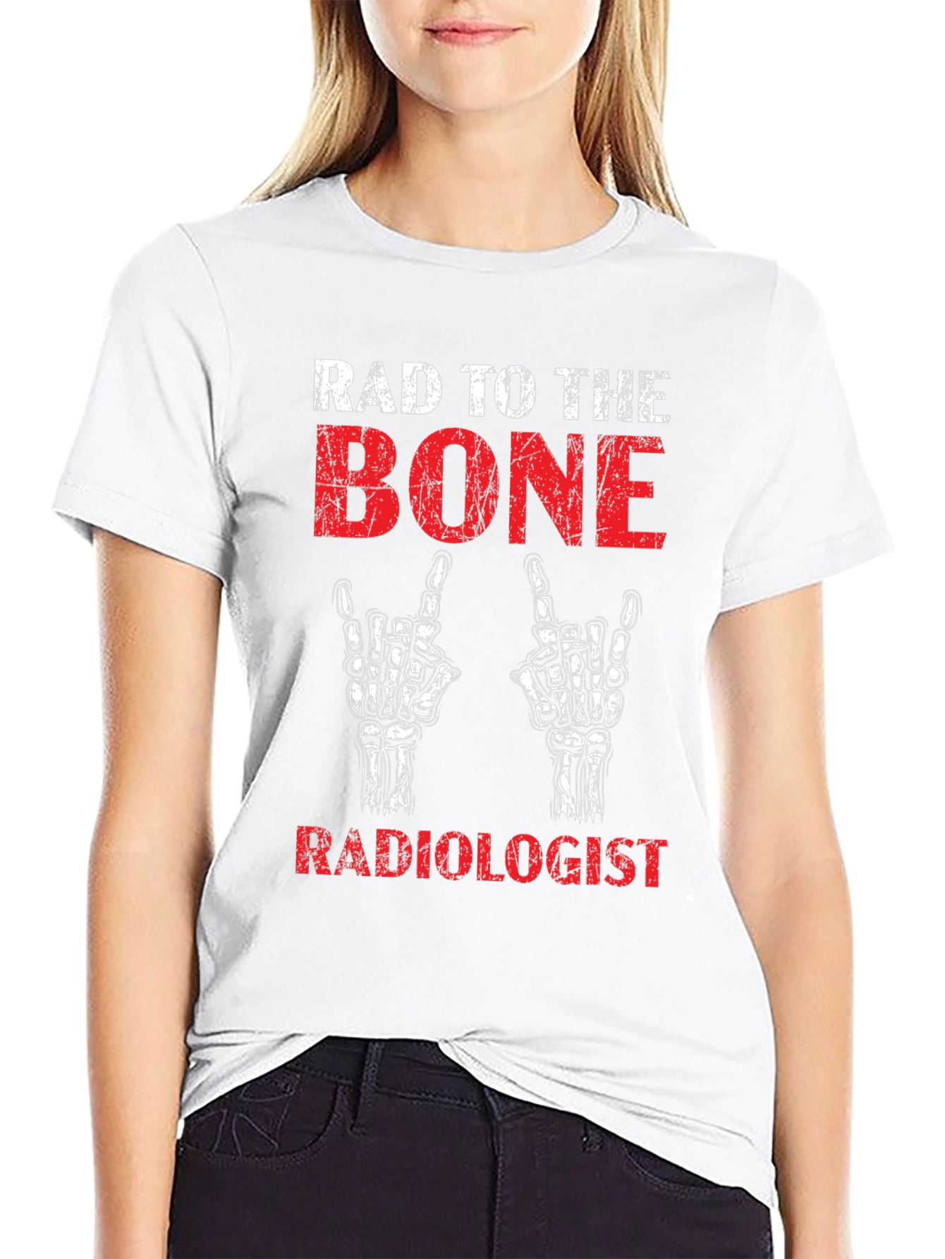 Rad Radiologist T-Shirt - Bone Design