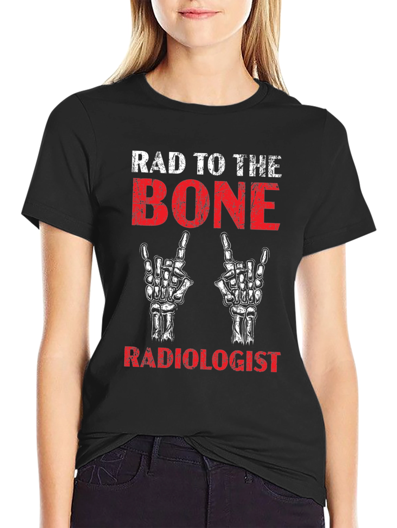 Rad Radiologist T-Shirt - Bone Design