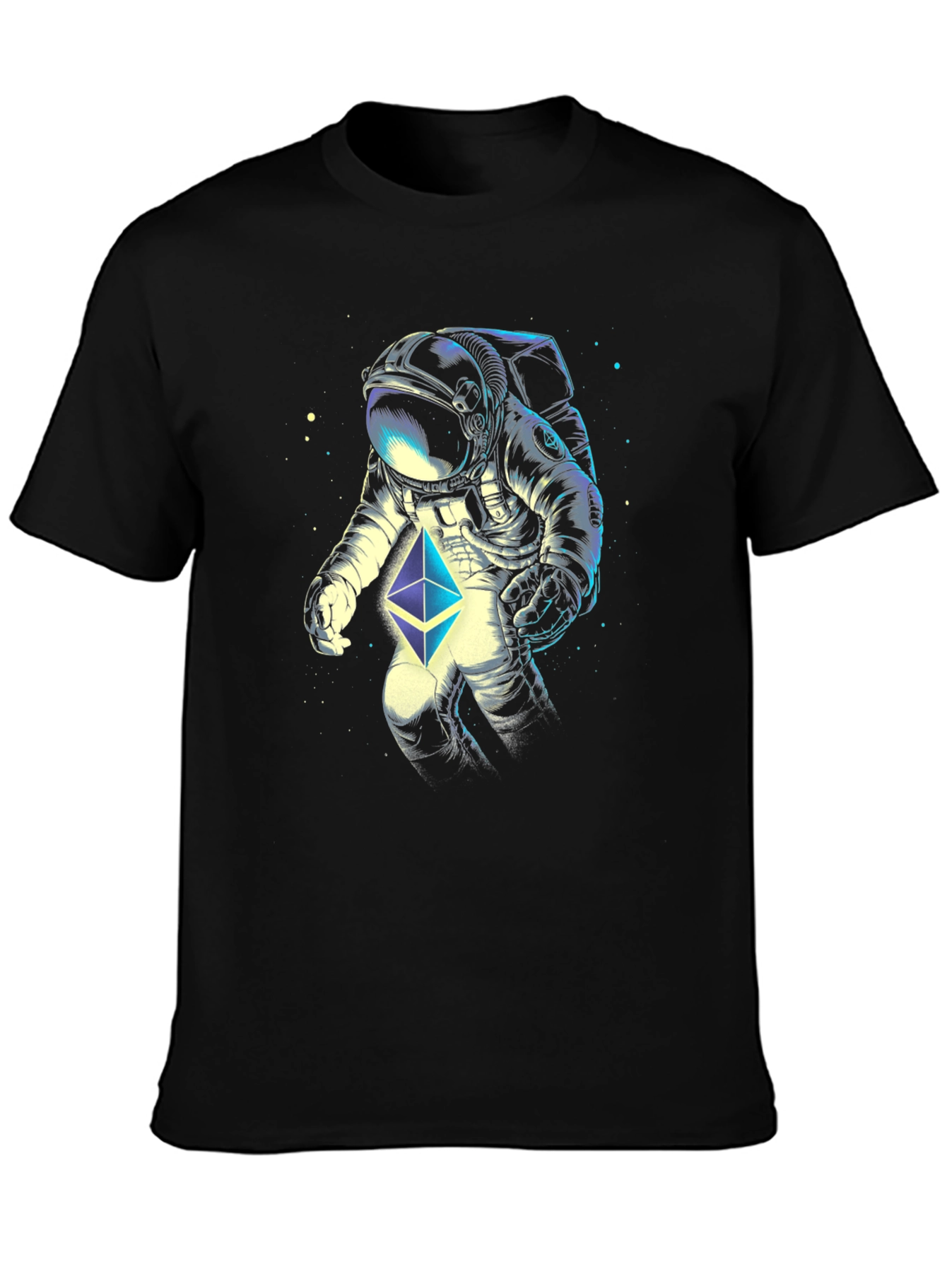 Astronaut Ethereum Crypto T-Shirt