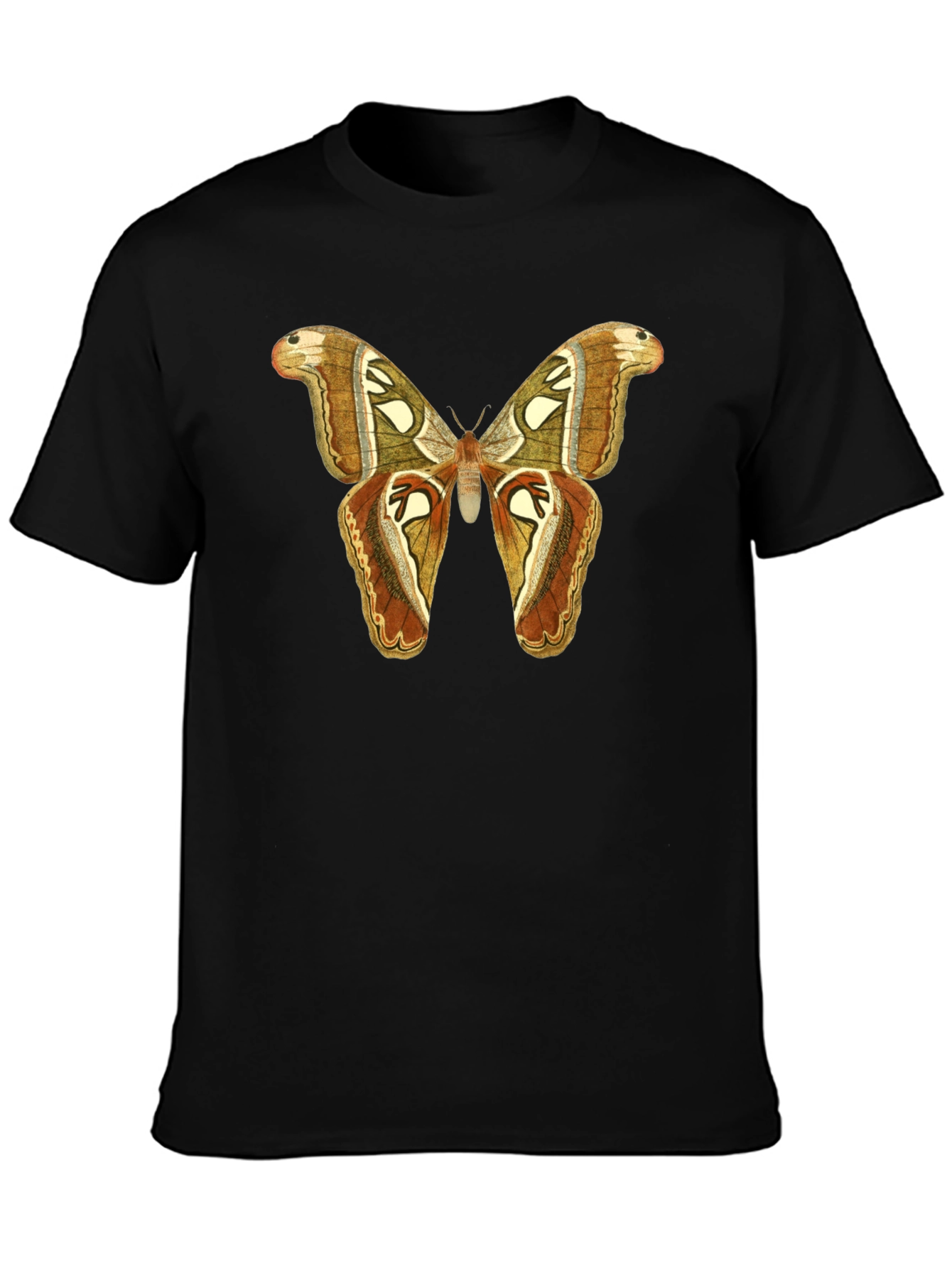 Butterfly Graphic T-Shirt - Mens Black Tee