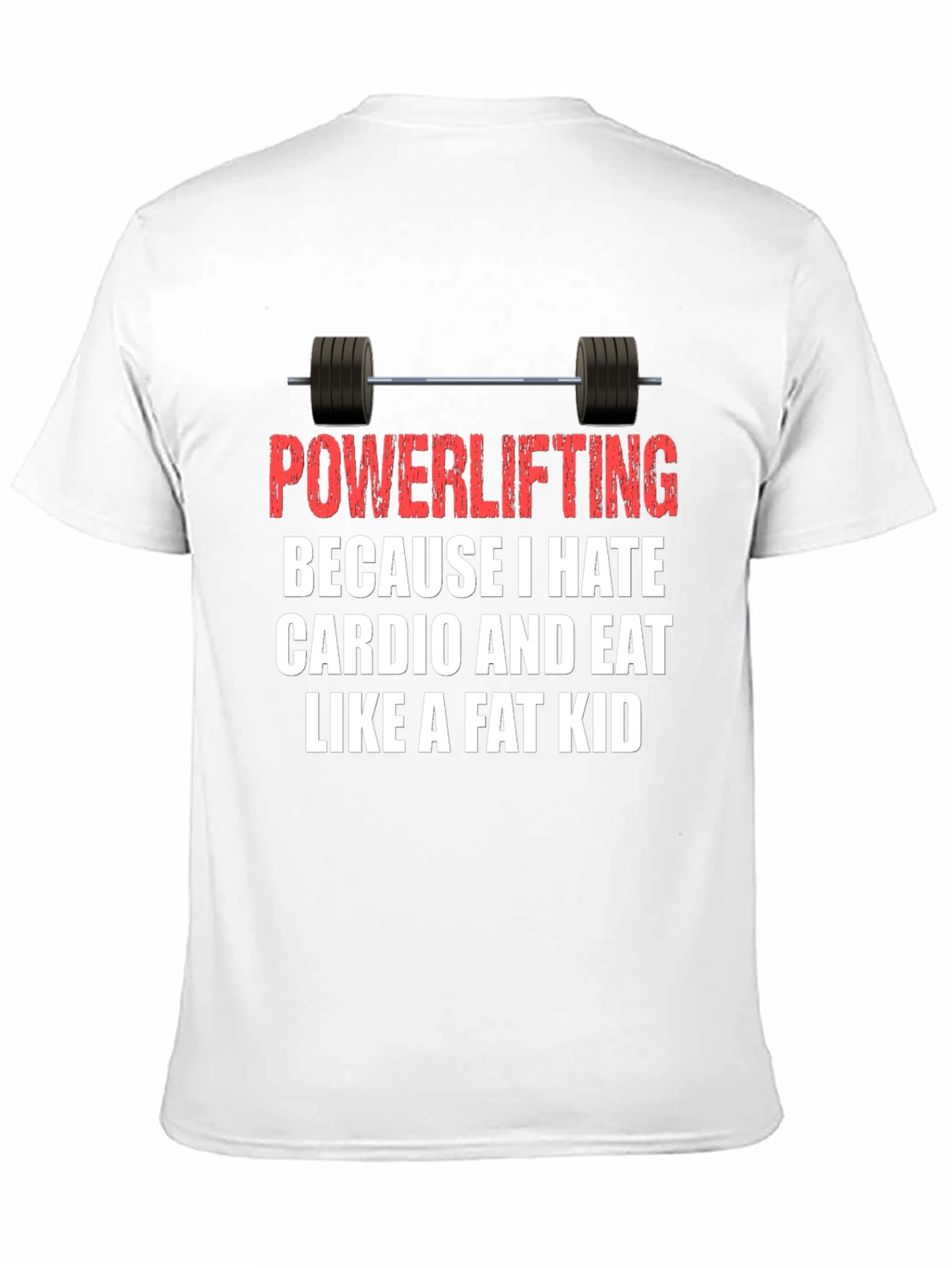 Powerlifting Hates Cardio T-Shirt
