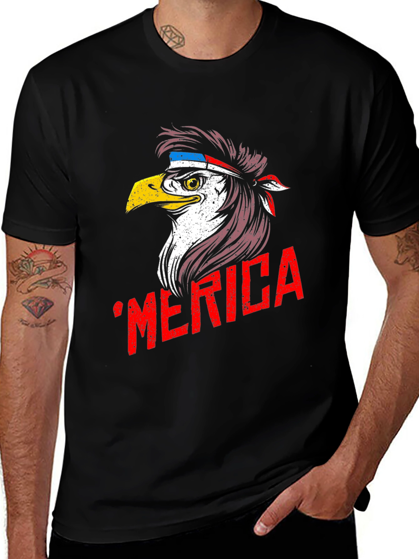 Patriotic Eagle T-Shirt