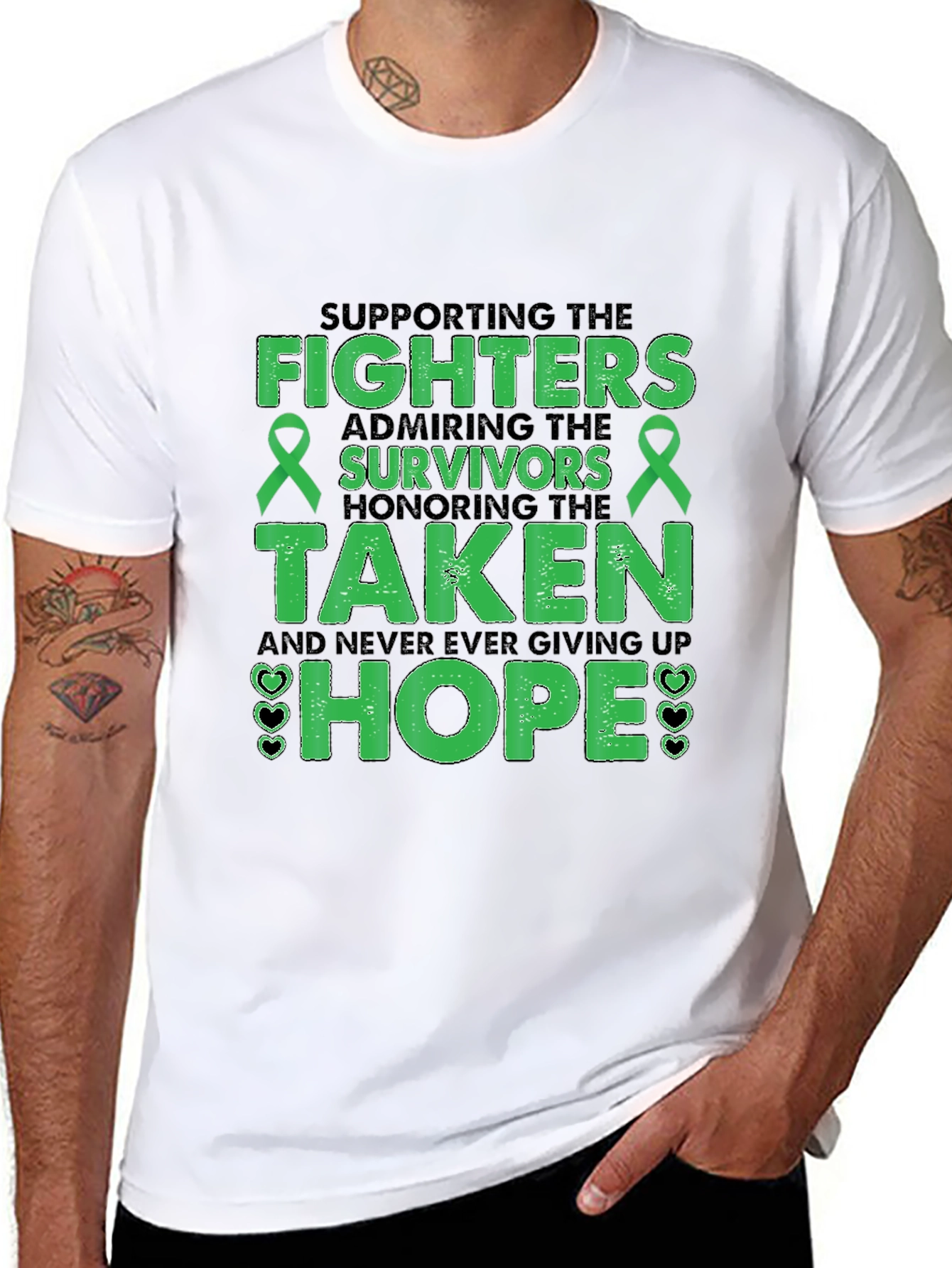 Hope Fighter Survivor Support T-Shirt
