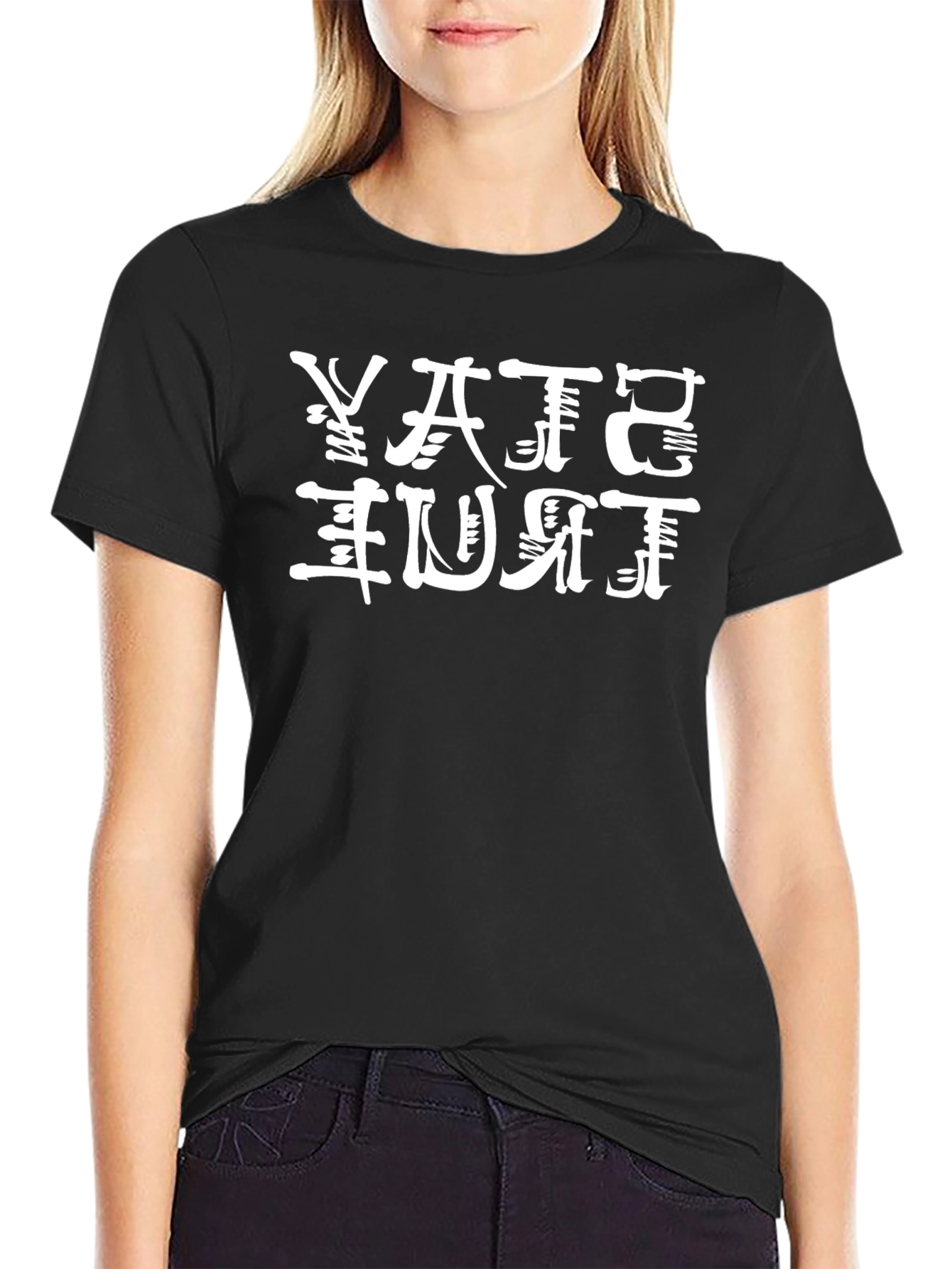 Stay True Black T-Shirt