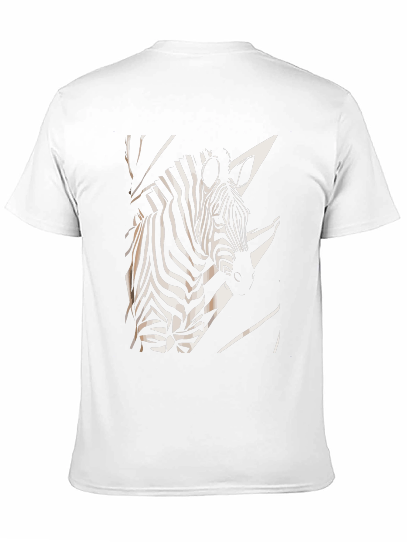 Zebra Graphic Black T-Shirt - Modern Design