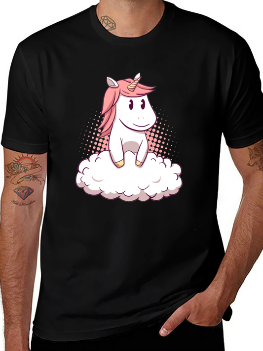 Unicorn Cloud T-Shirt - Whimsical Graphic Tee