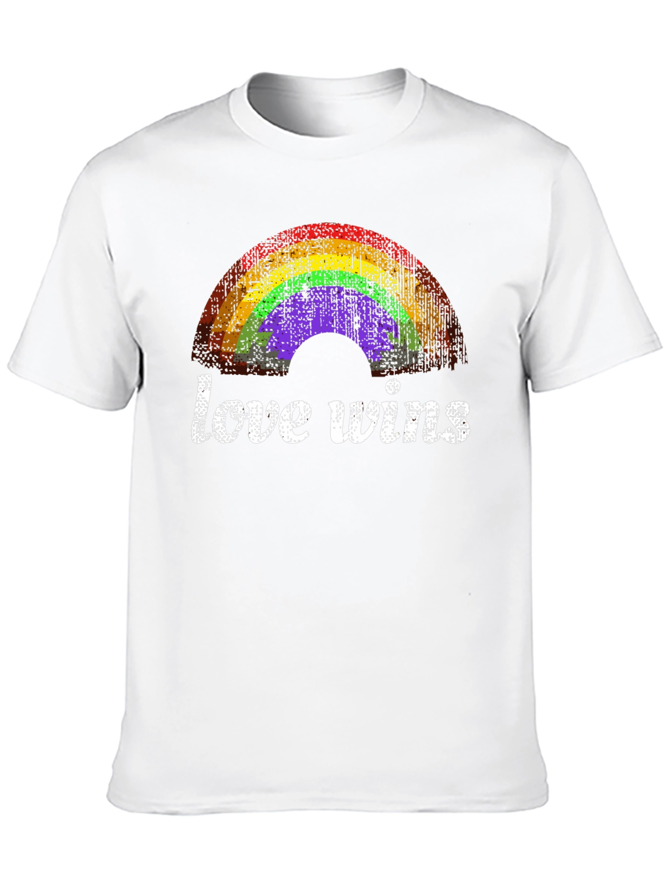 Love Wins Rainbow T-Shirt - Pride & Equality