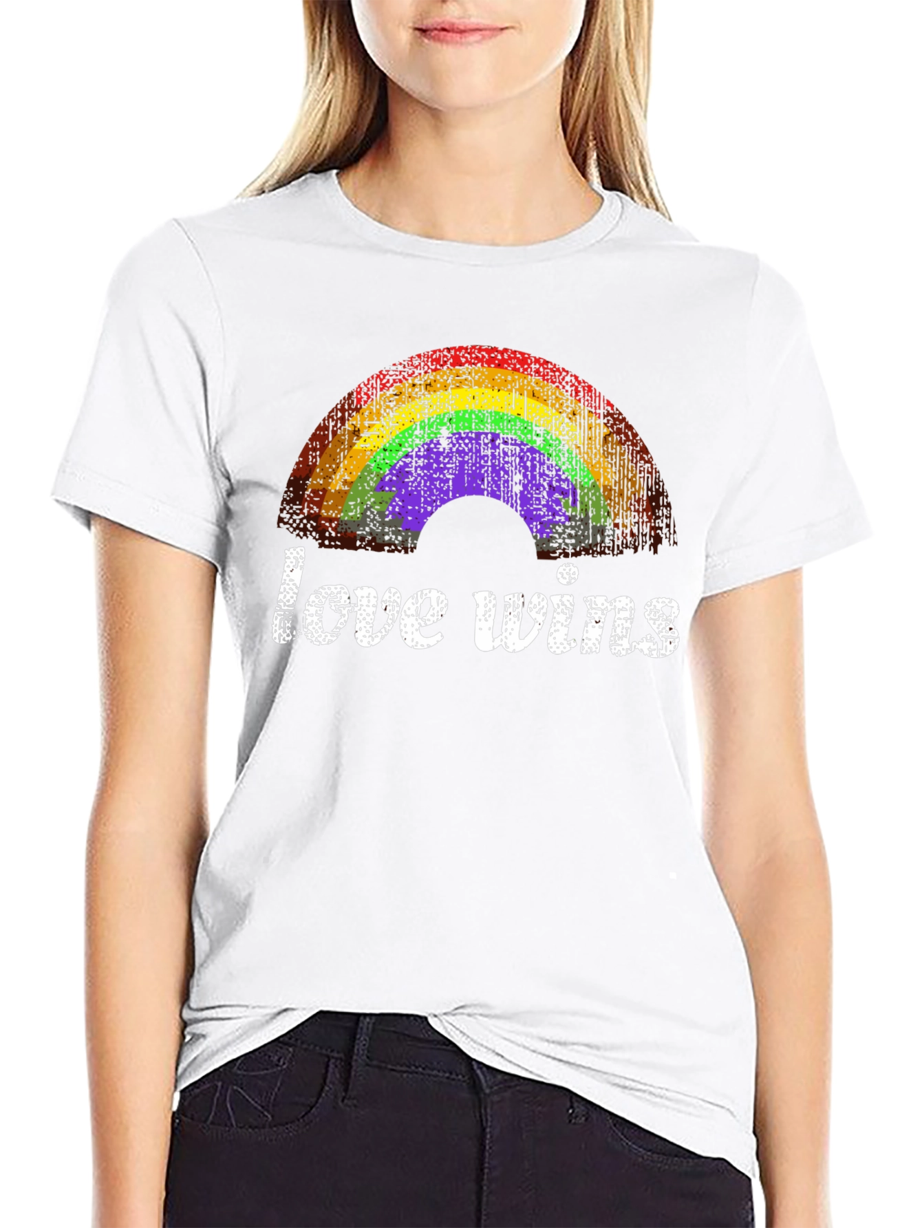 Love Wins Rainbow T-Shirt - Pride & Equality