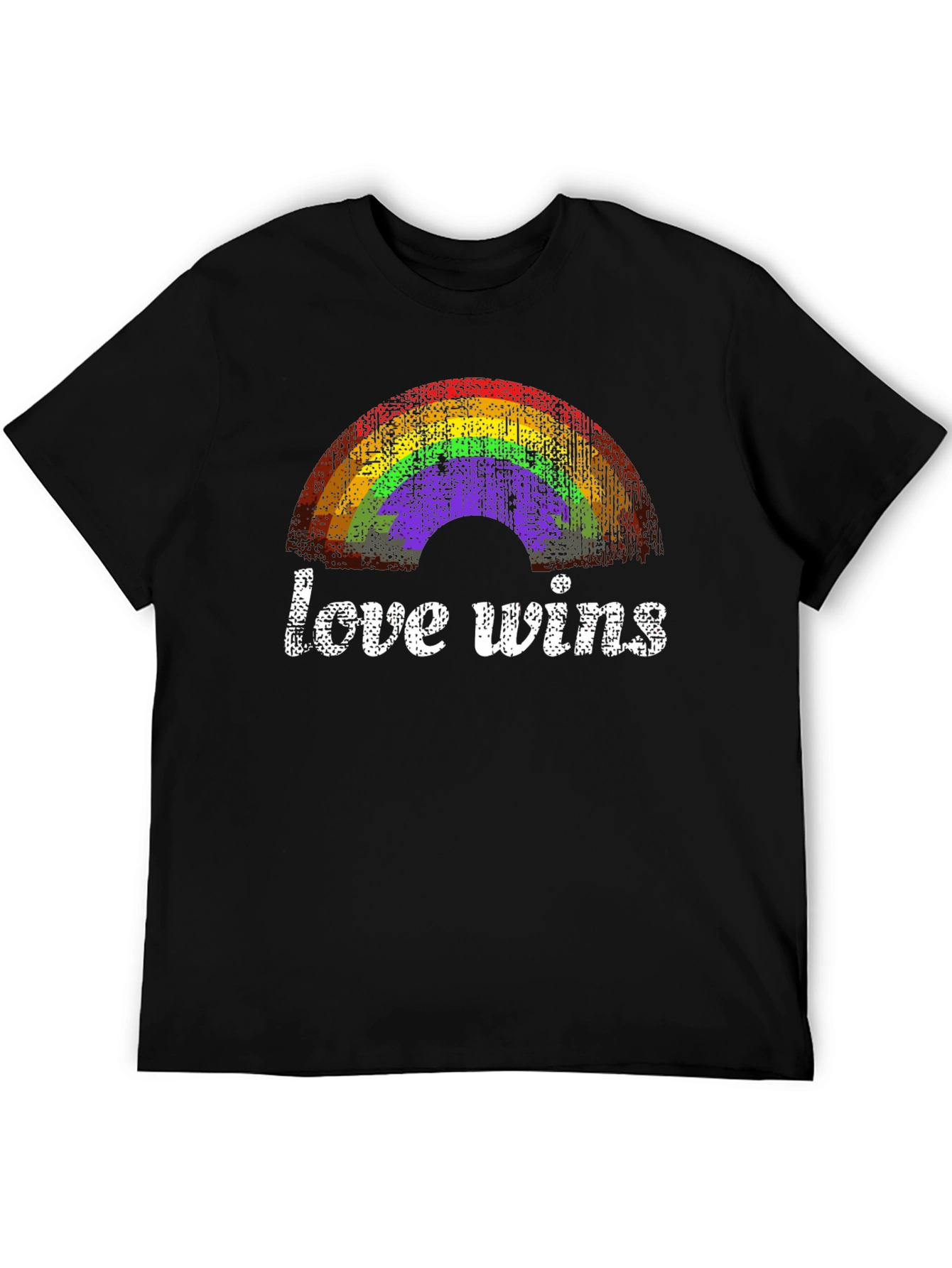 Love Wins Rainbow T-Shirt - Pride & Equality
