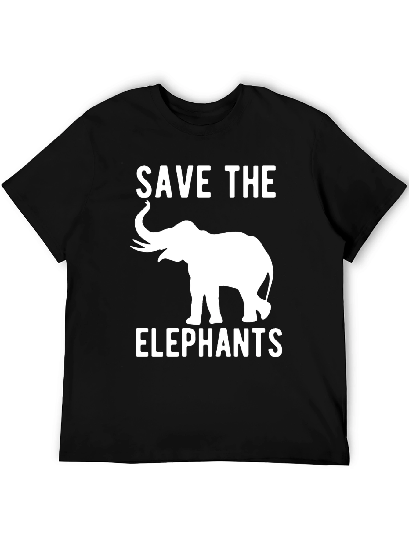Save The Elephants Graphic T-Shirt