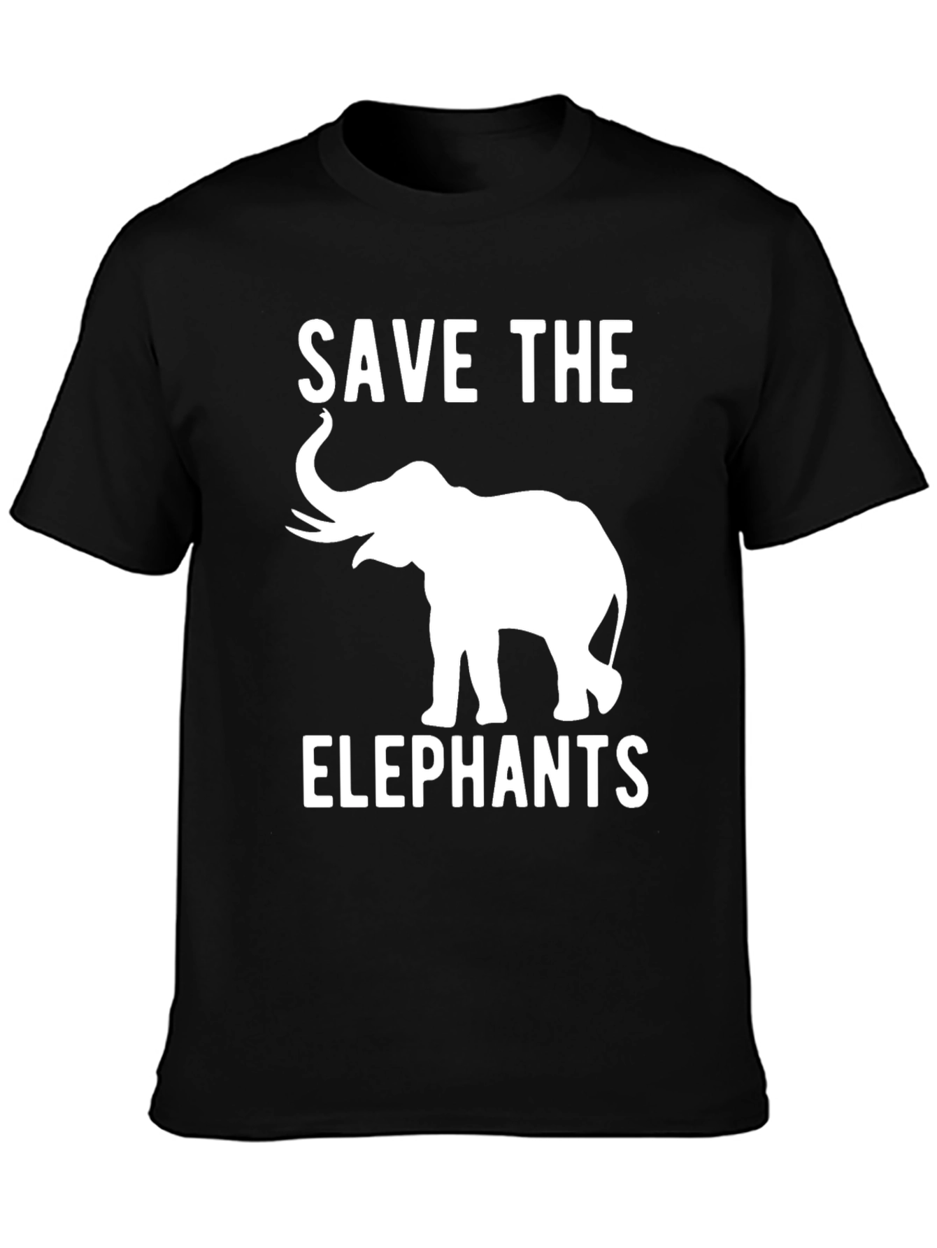 Save The Elephants Graphic T-Shirt