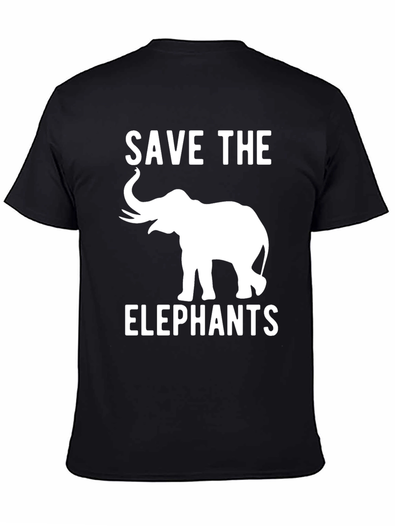 Save The Elephants Graphic T-Shirt