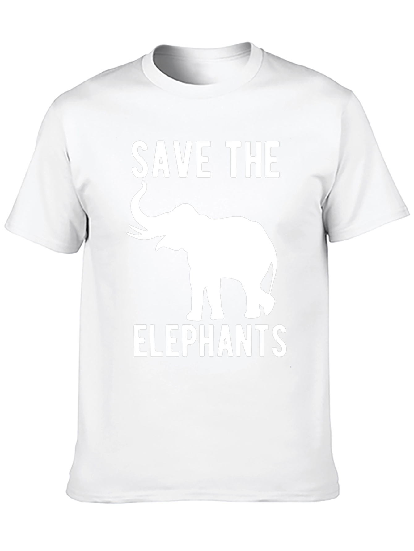 Save The Elephants Graphic T-Shirt