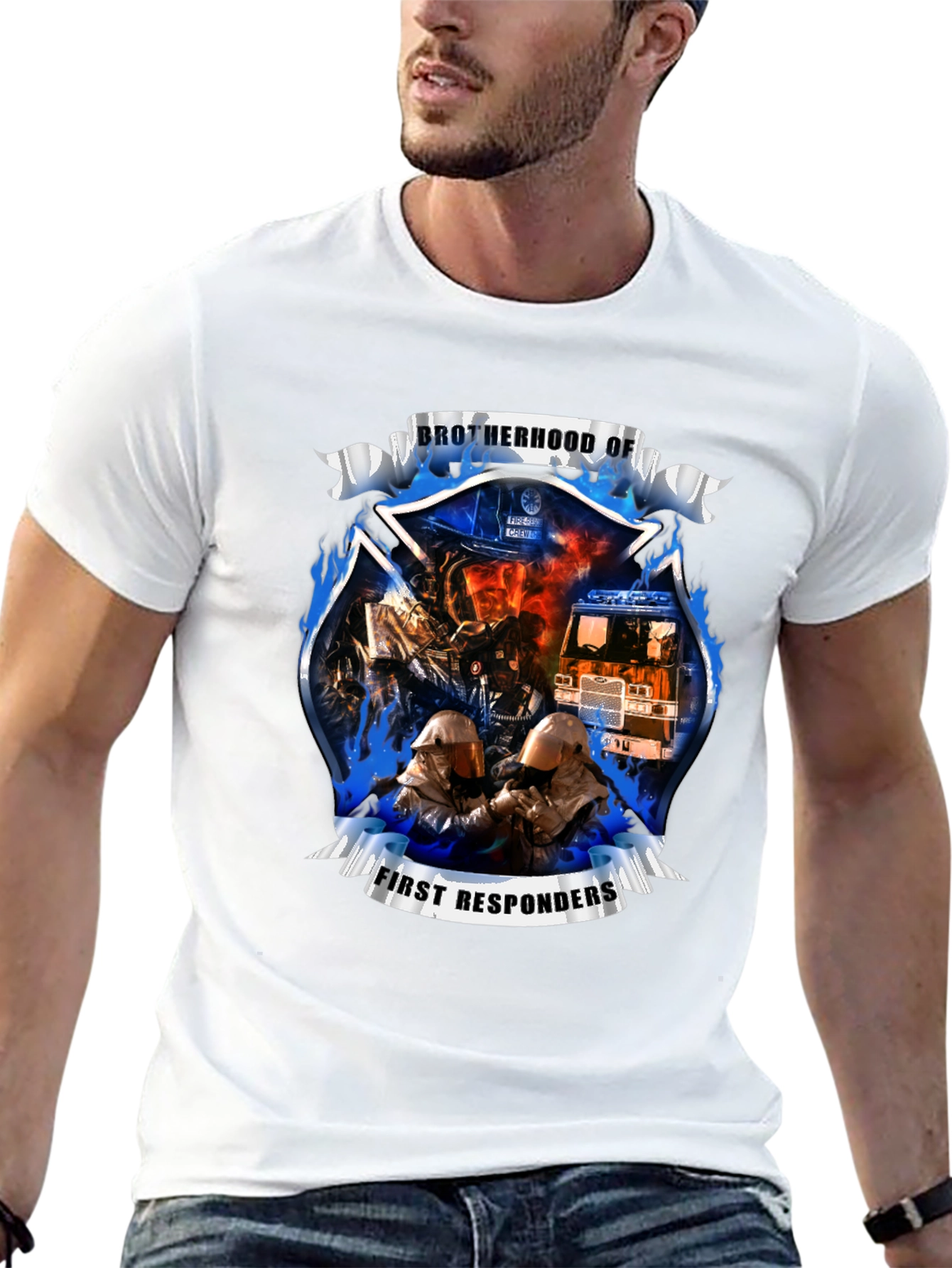 Brotherhood of First Responders Graphic T-Shirt
