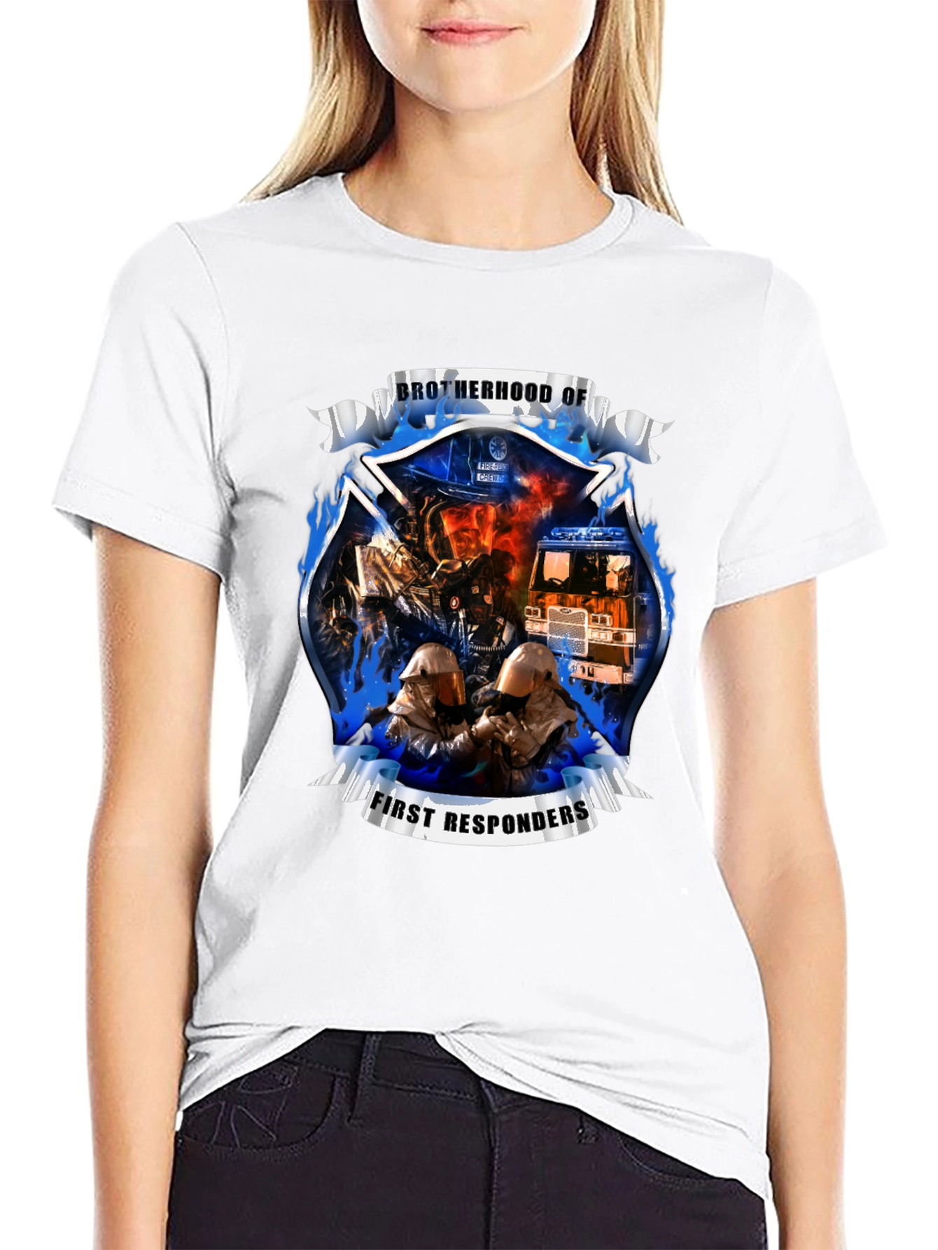 Brotherhood of First Responders Graphic T-Shirt