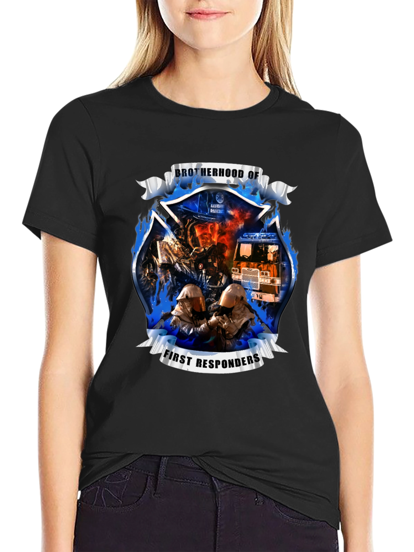 Brotherhood of First Responders Graphic T-Shirt