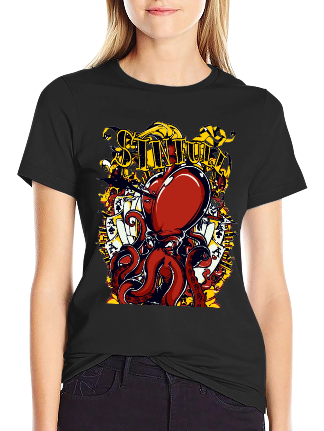 Sinful Octopus Graphic Tee