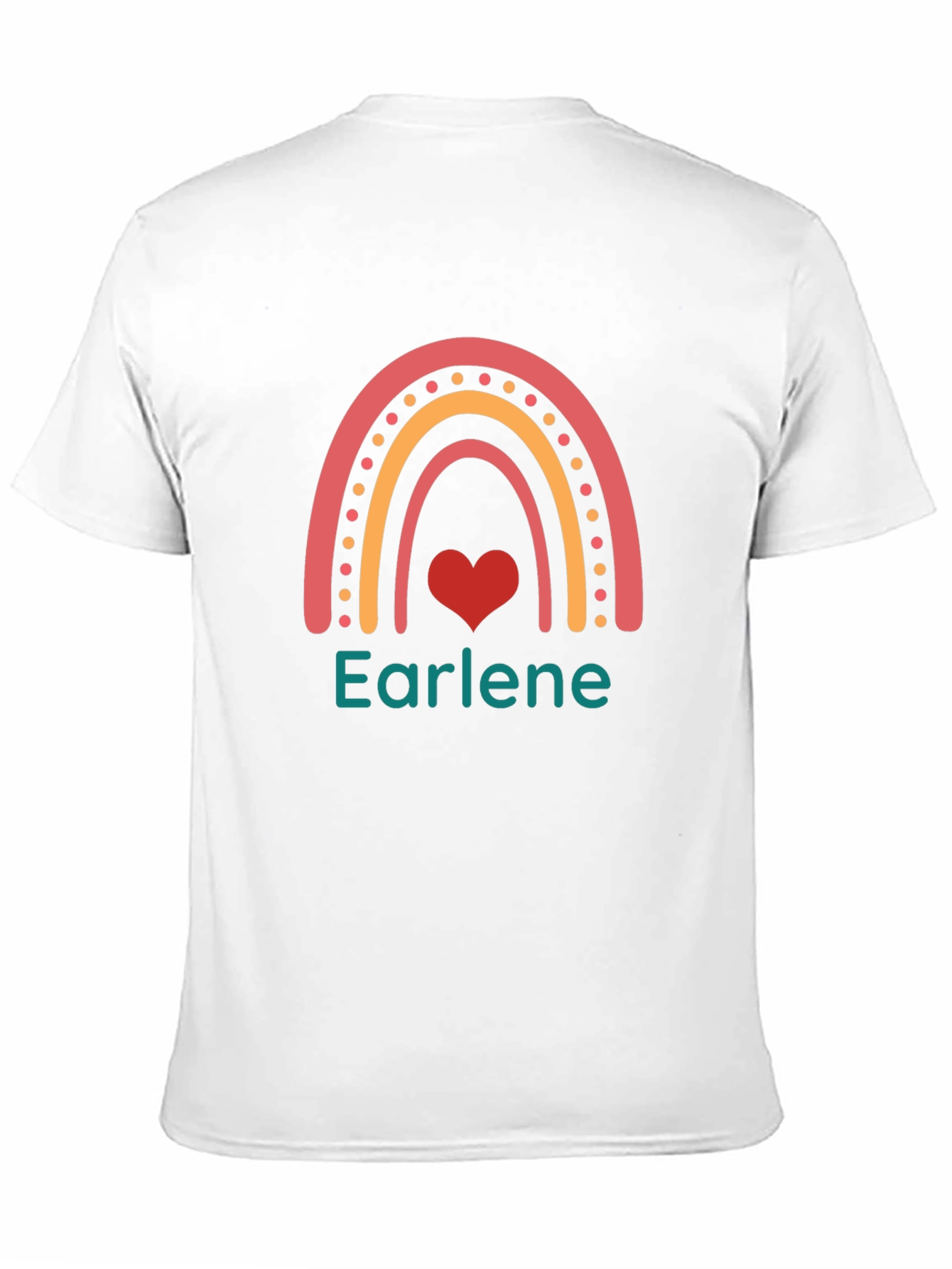 Earlene Rainbow Heart T-Shirt