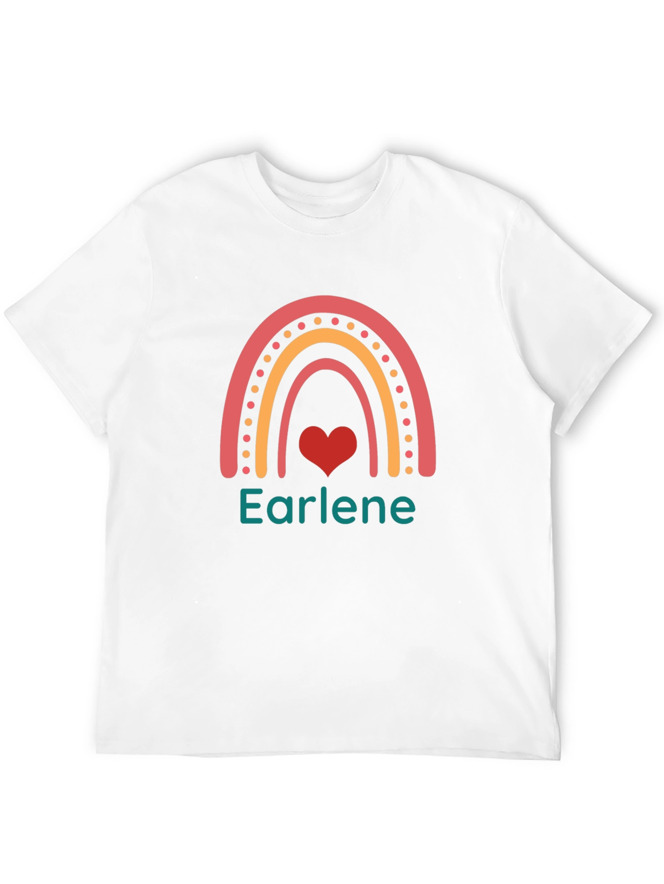 Earlene Rainbow Heart T-Shirt