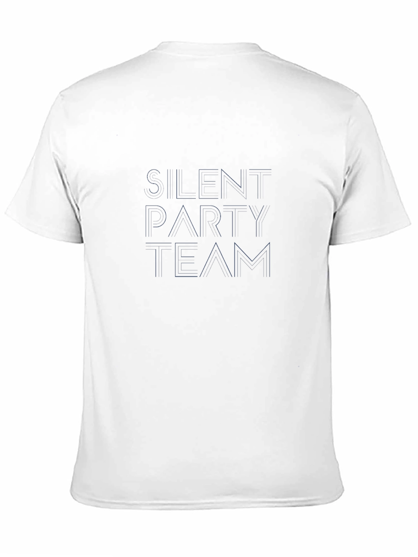Silent Party Team Black Tee