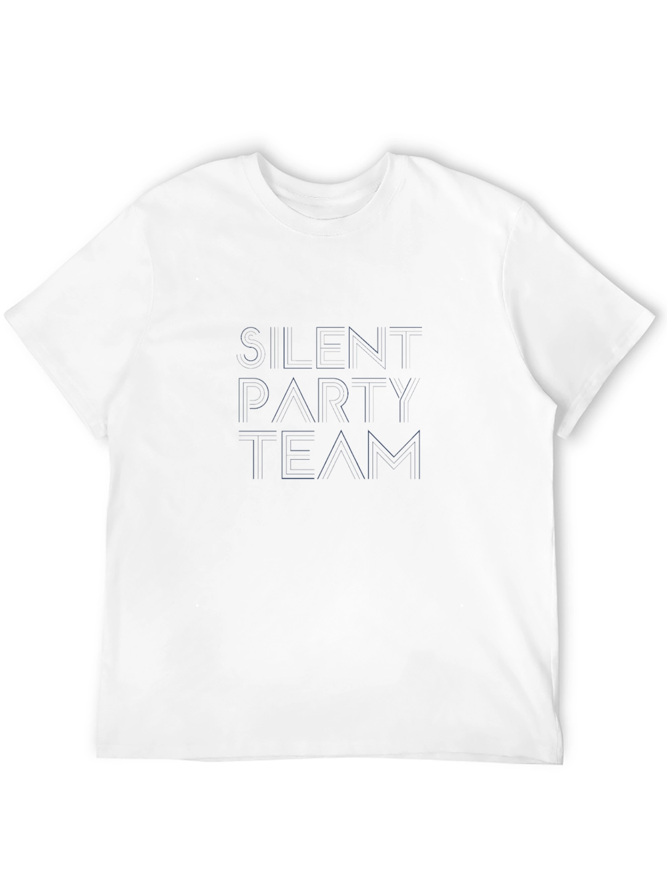 Silent Party Team Black Tee