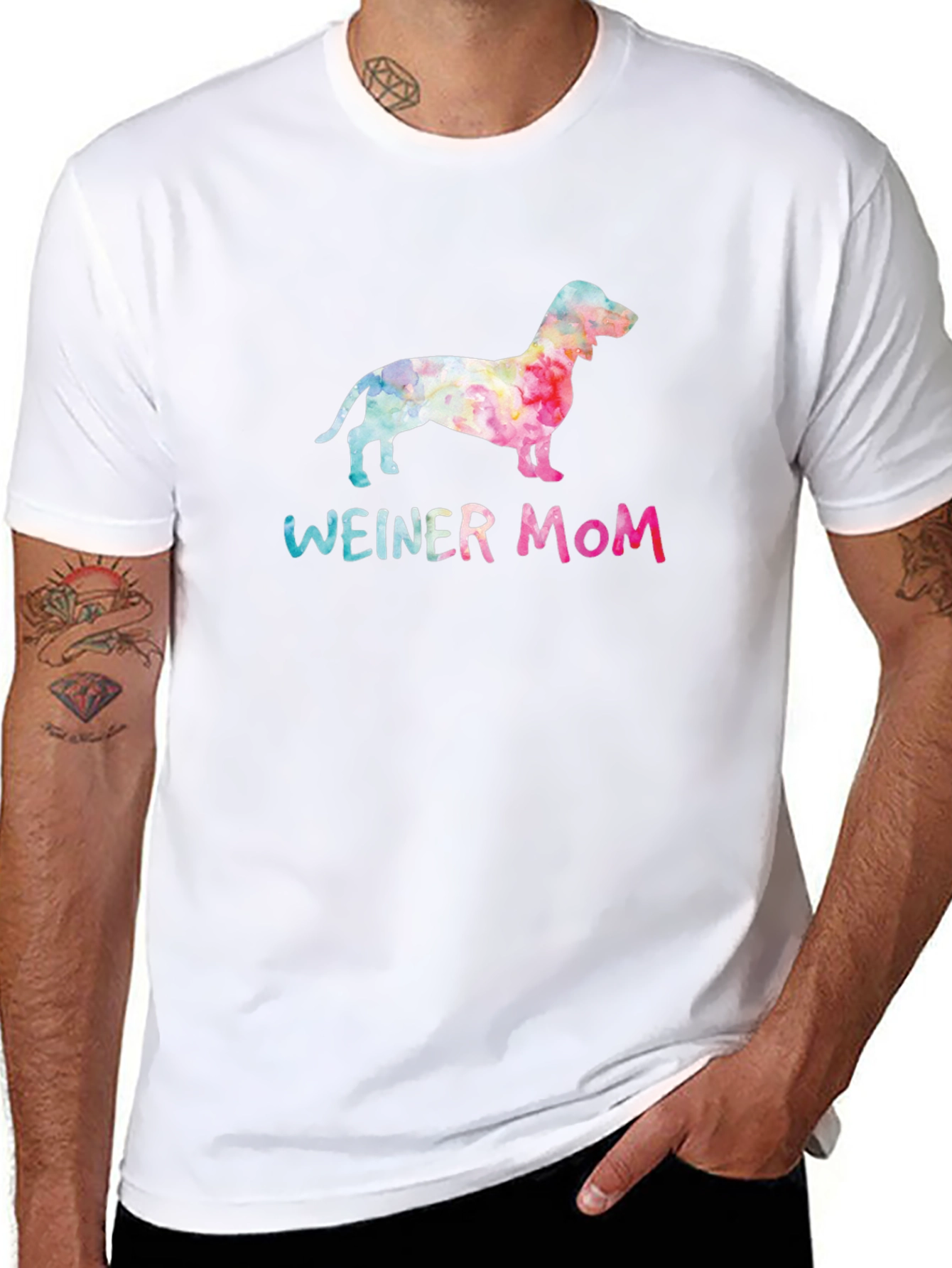 Weiner Mom Dog T-Shirt - Dachshund Lover