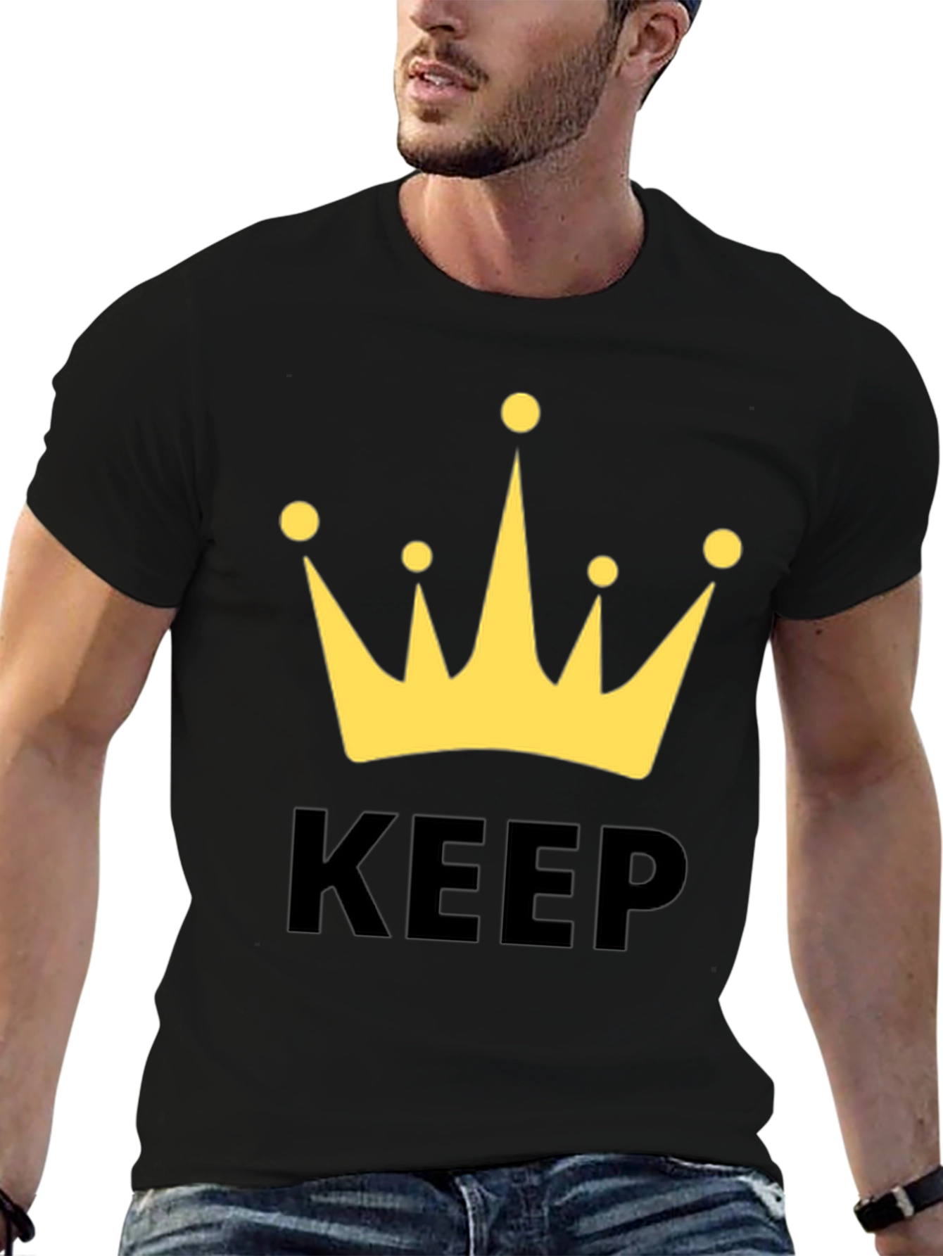 Keep Calm Crown Graphic Tee