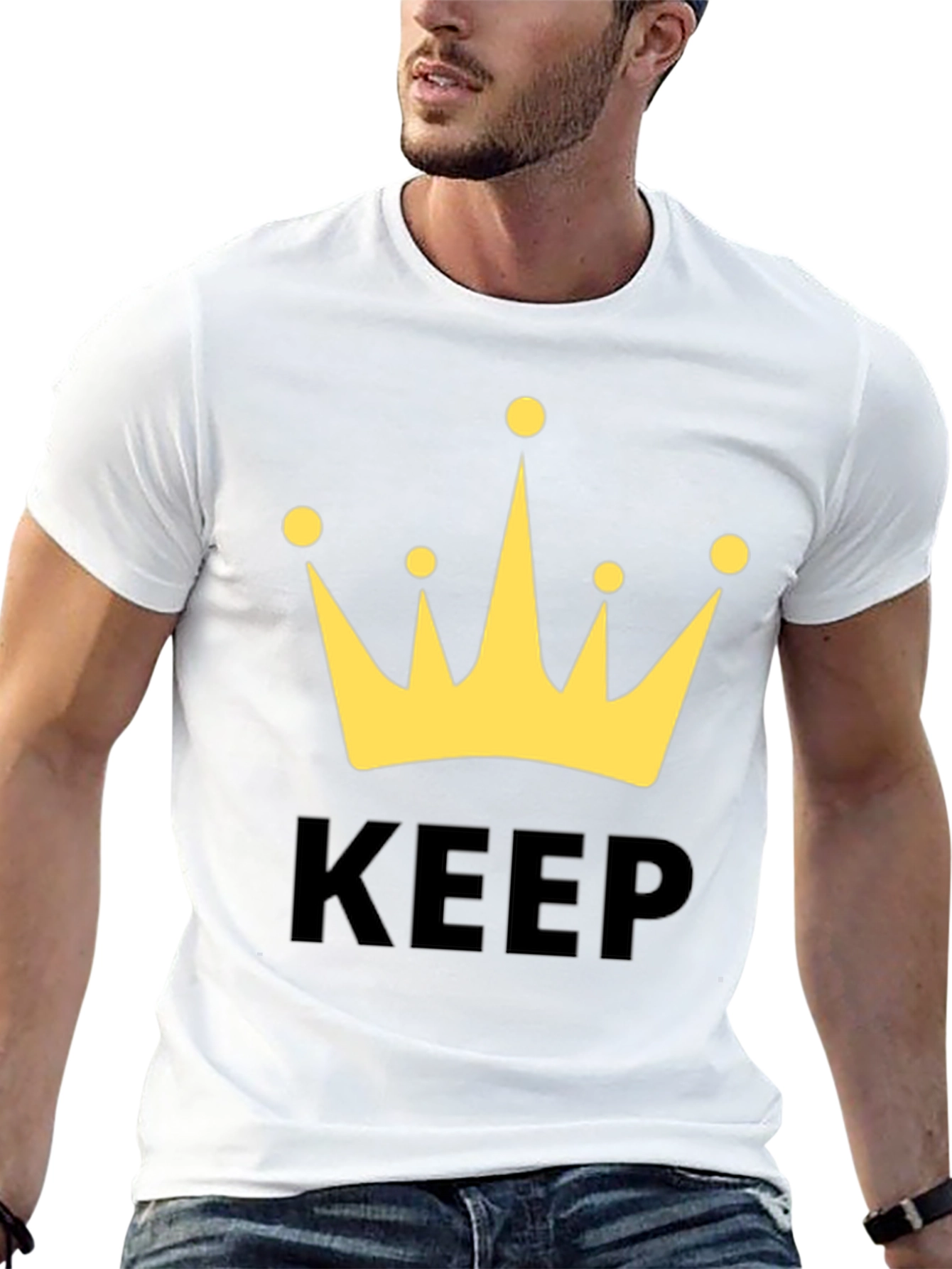 Keep Calm Crown Graphic Tee