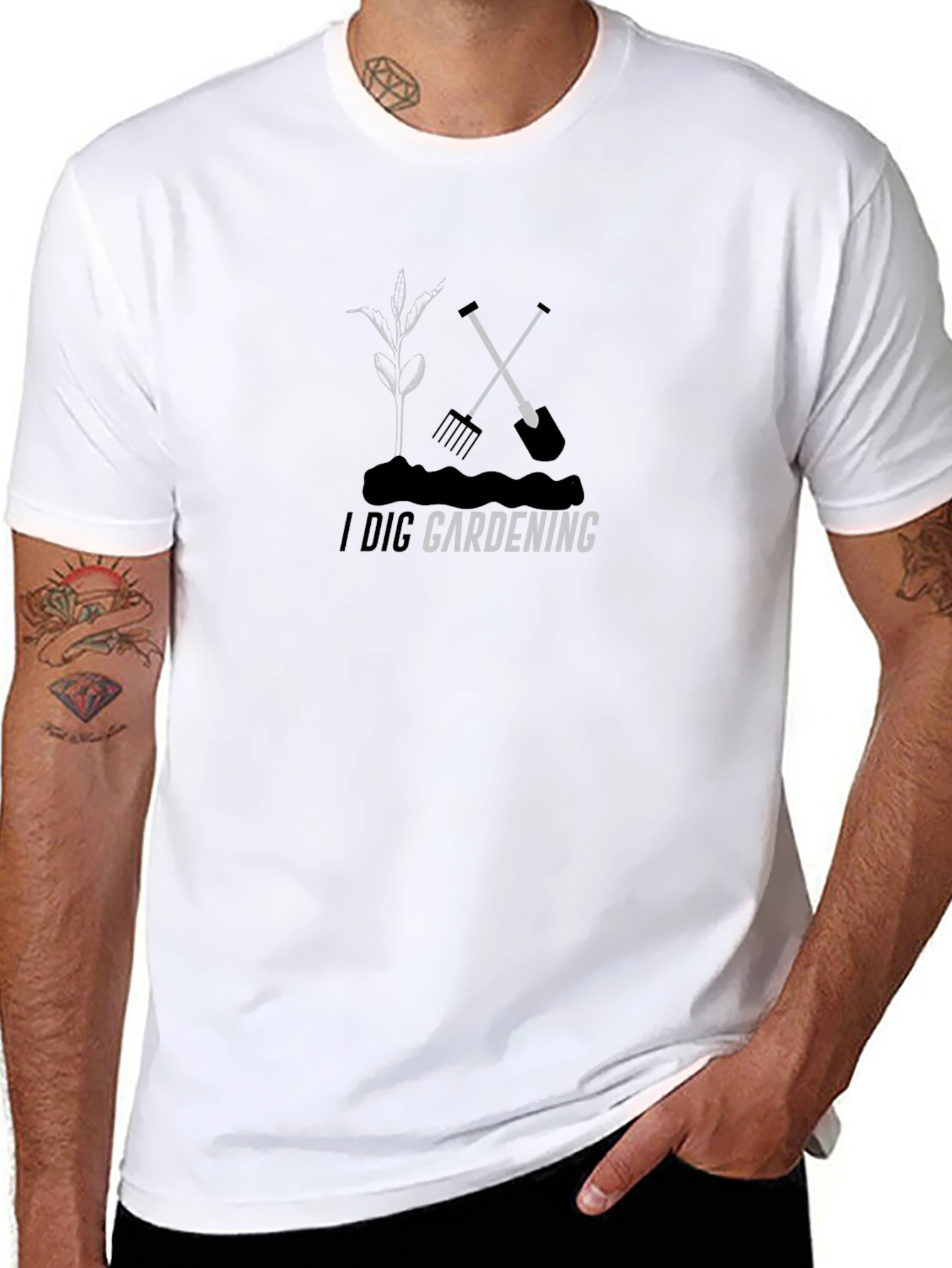 I Dig Gardening T-Shirt - Gardener Gift