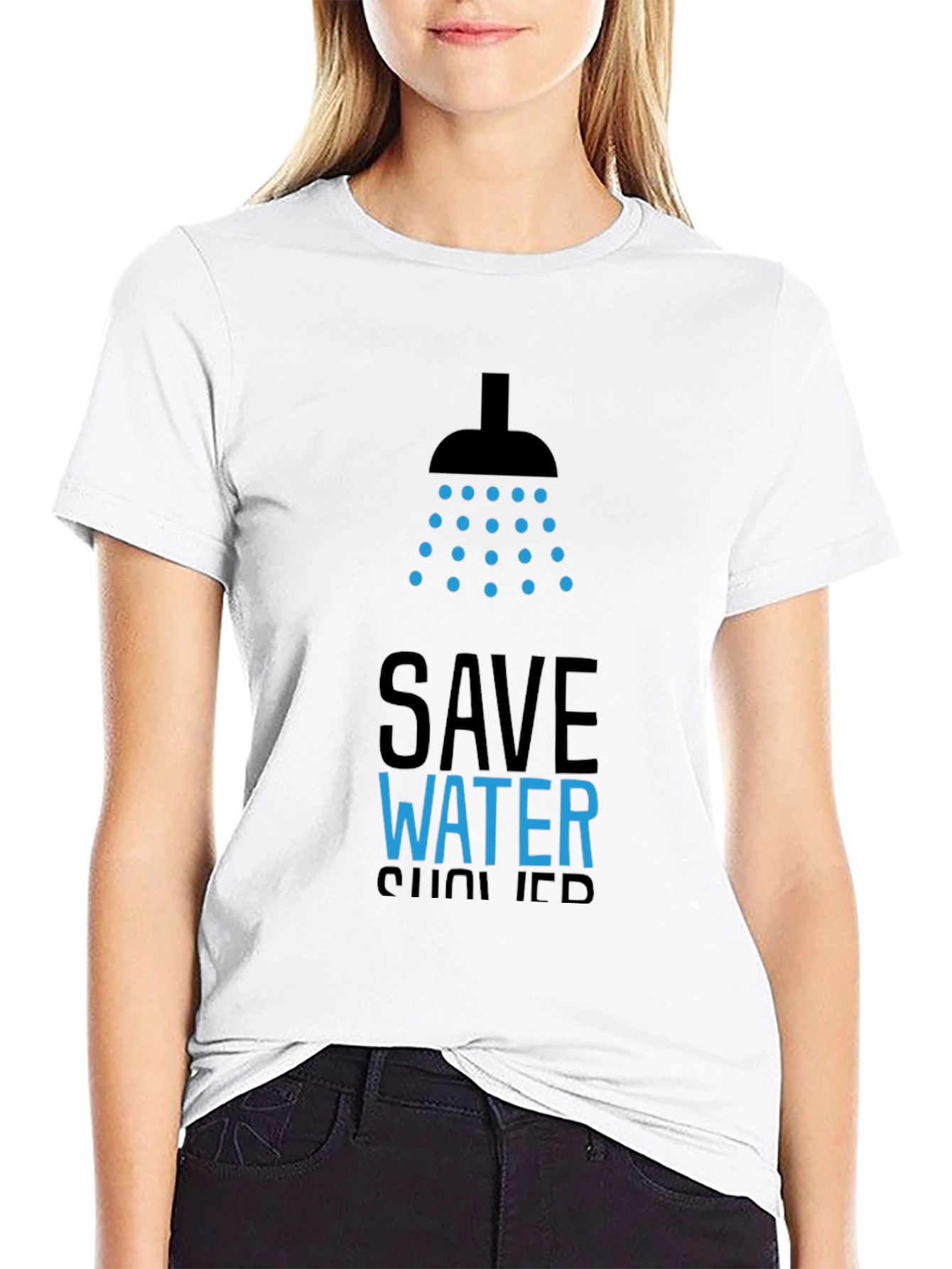 Save Water Shower Graphic Tee