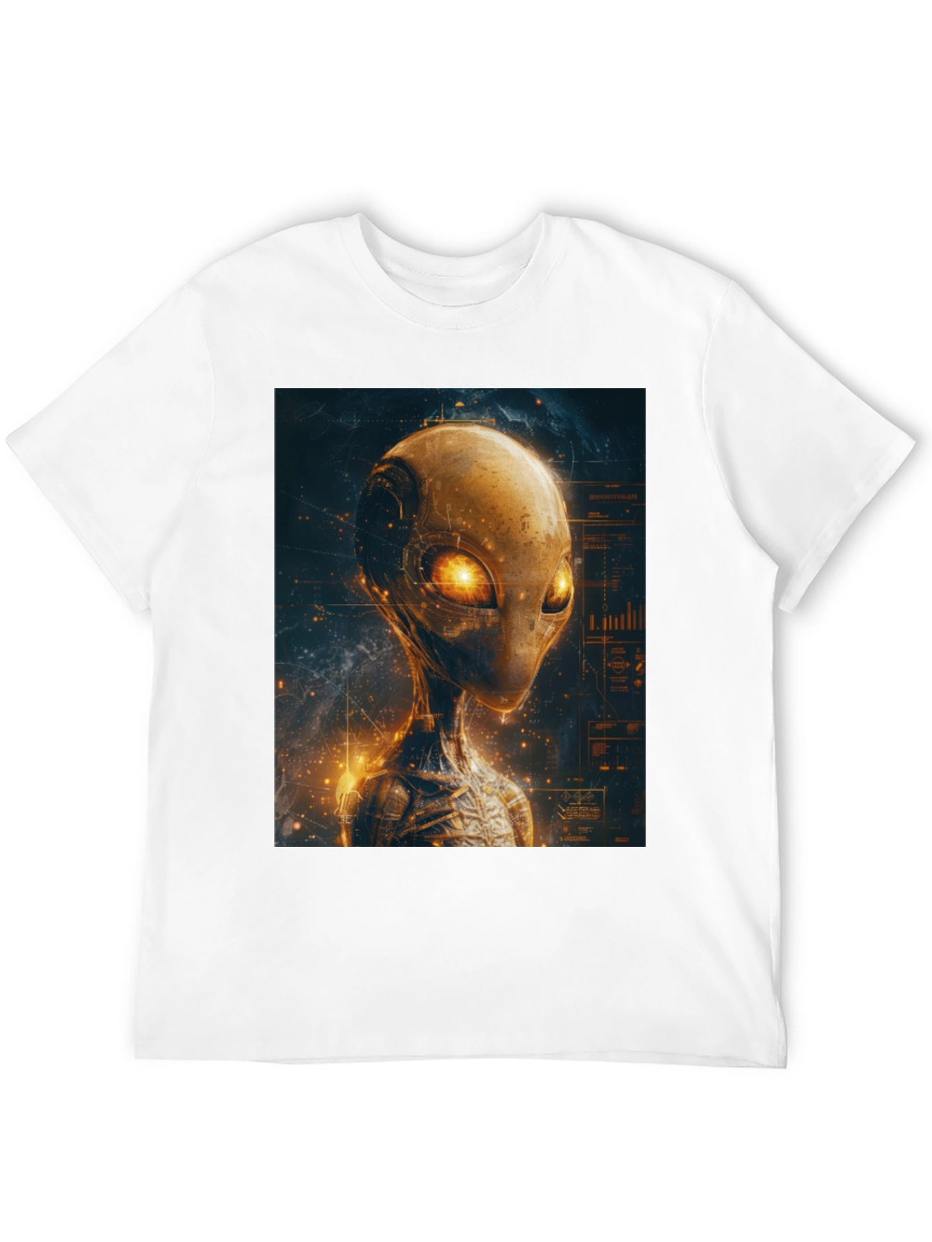 Sci-Fi Alien Graphic Tee
