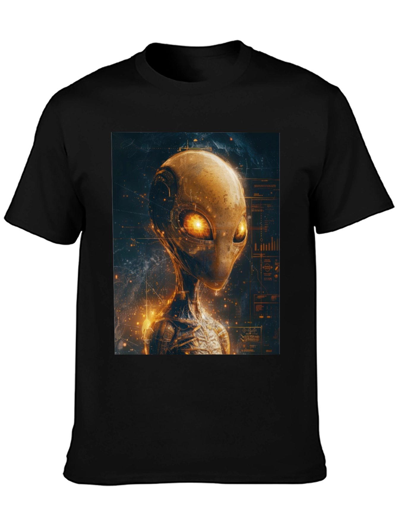 Sci-Fi Alien Graphic Tee