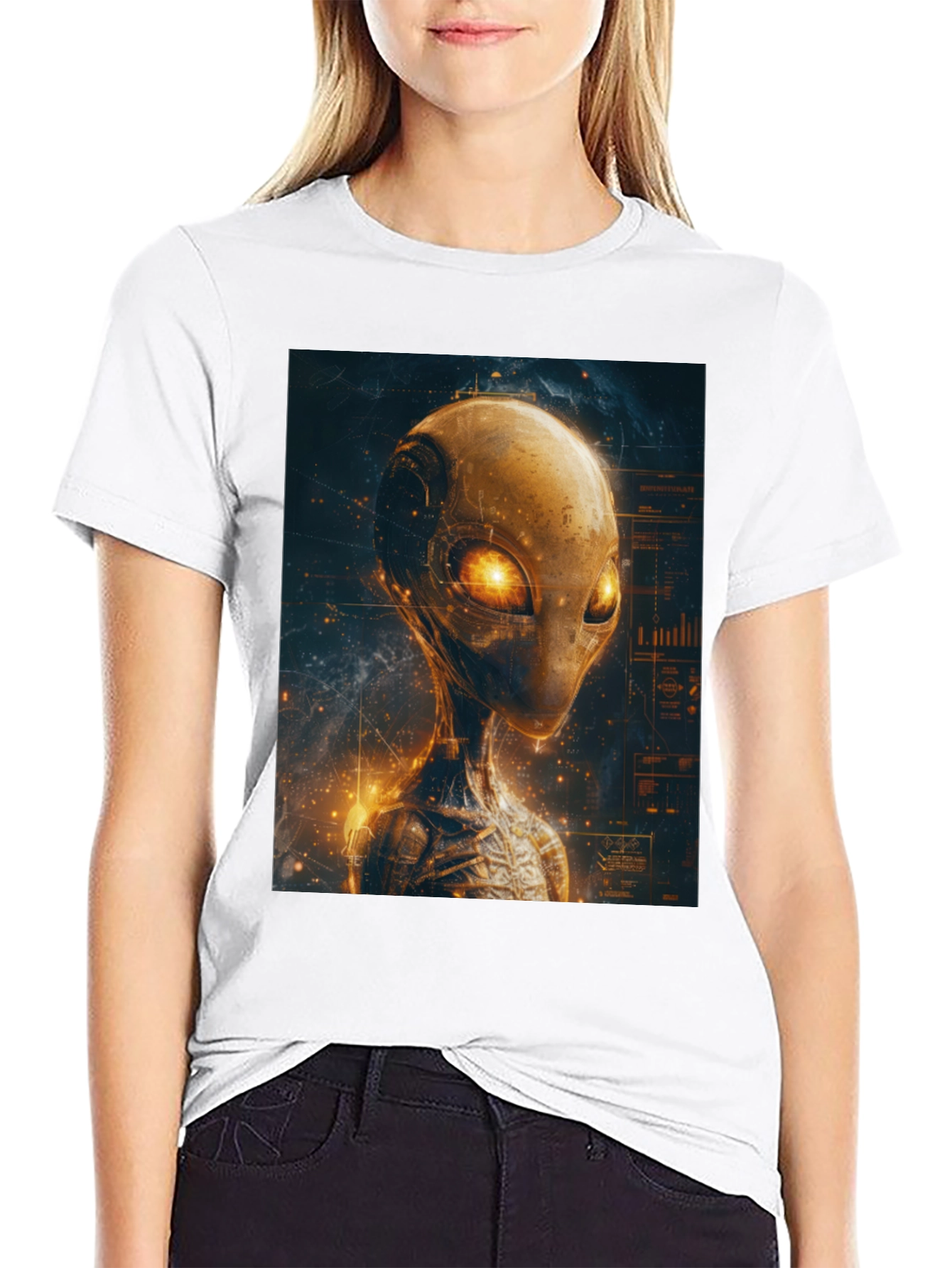 Sci-Fi Alien Graphic Tee