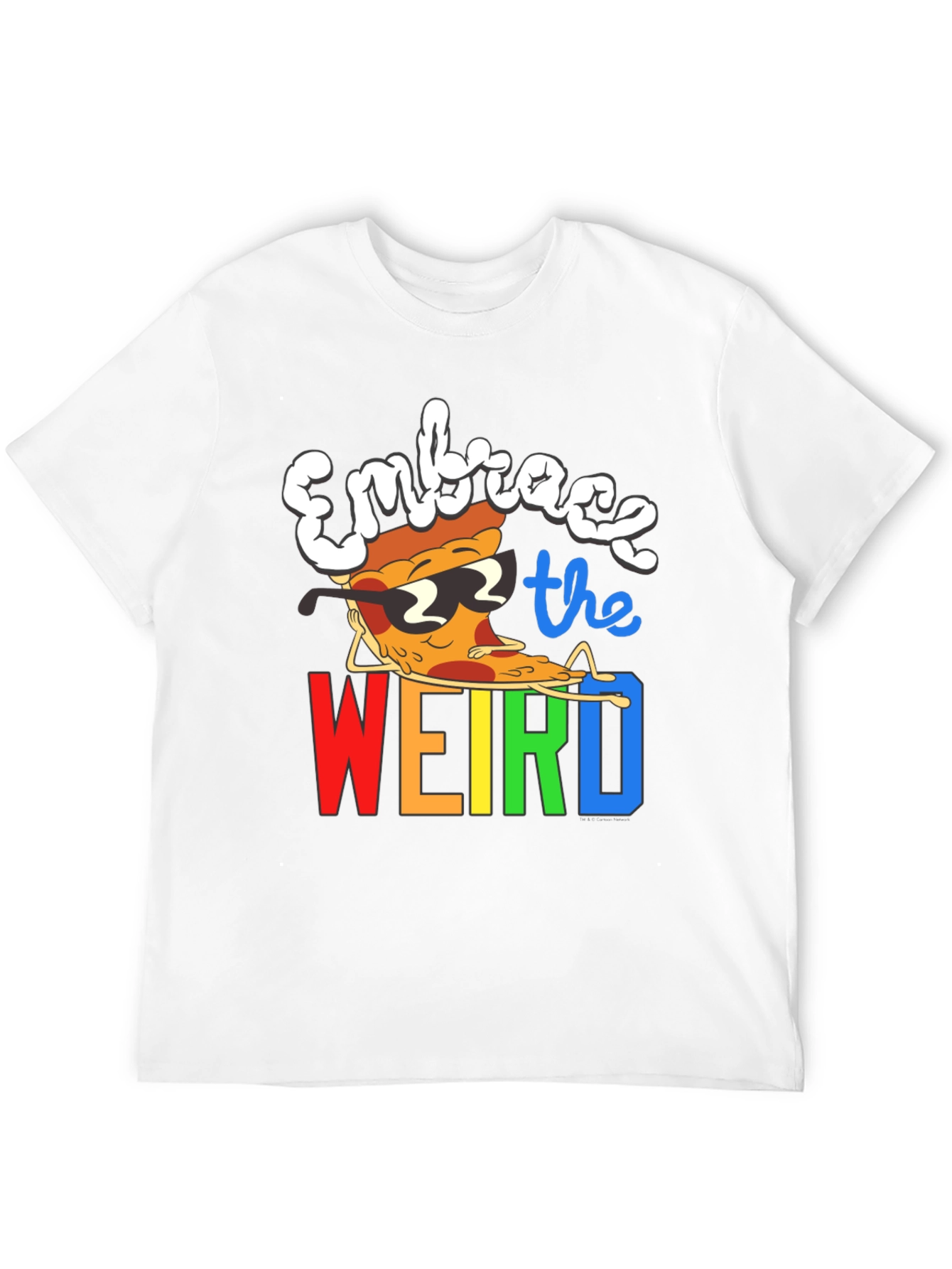 Embrace the Weird Pizza T-Shirt