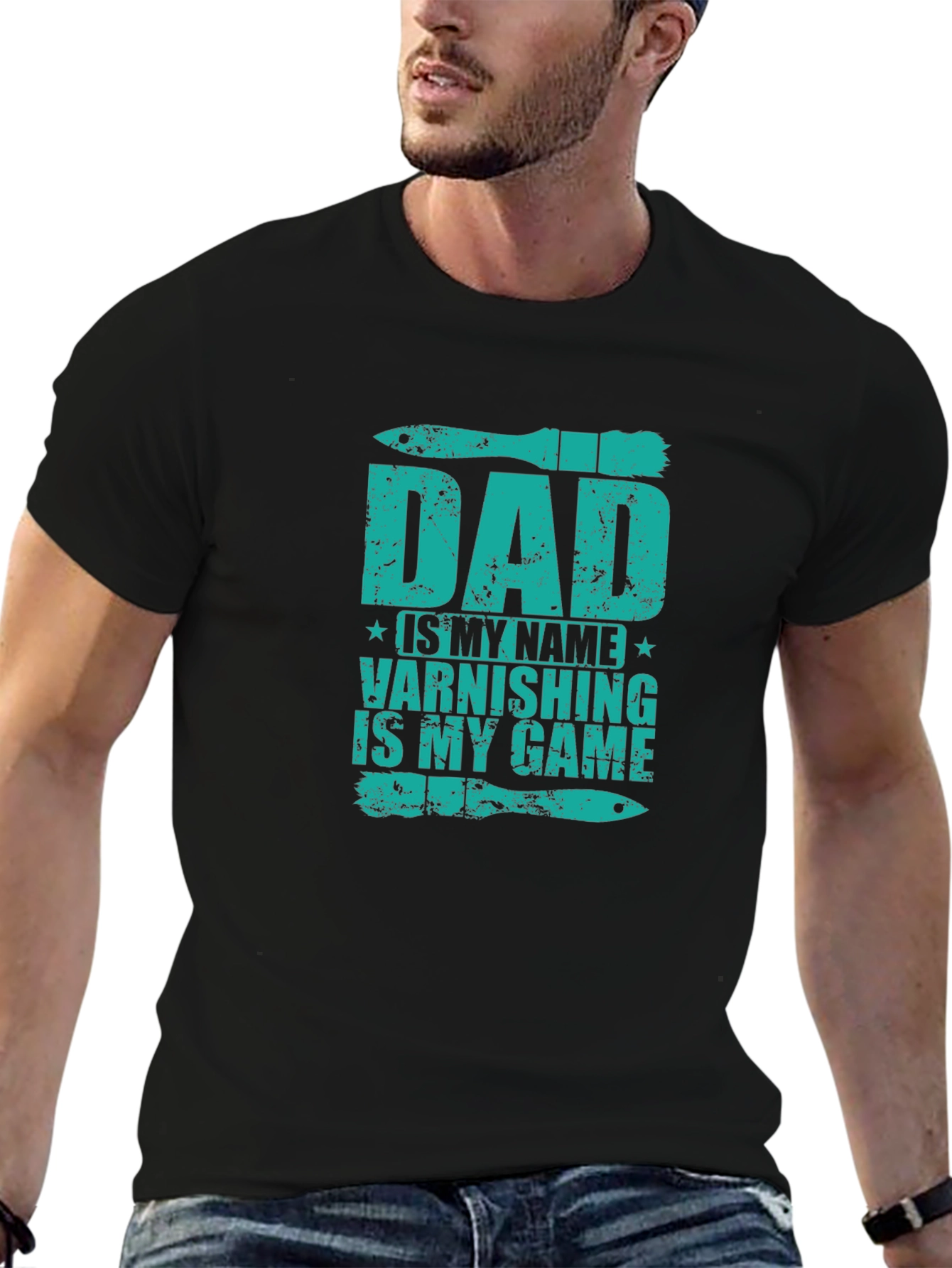 Dad Varnishing is My Game Graphic Tee