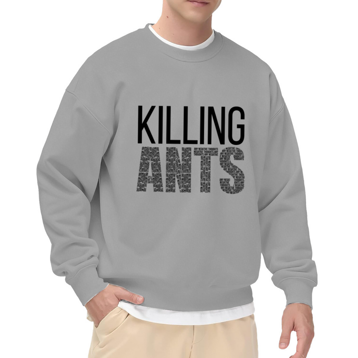 KILLING ANTS - Funny Ant Killer Graphic ԲÁìÎÀÒÂ | Unisex Pullover Sweatshirt